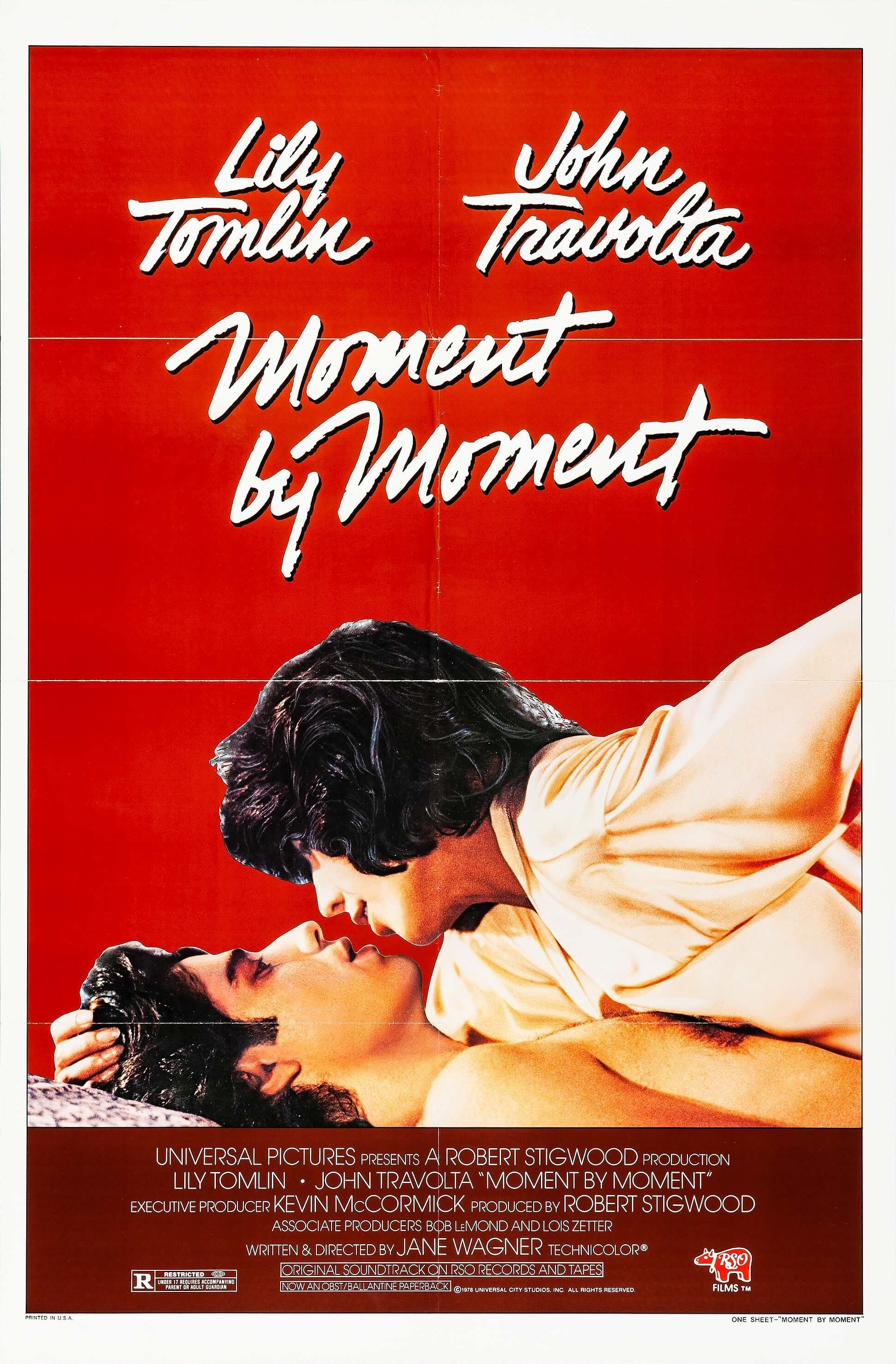 Mega Sized Movie Poster Image for Moment by Moment 
