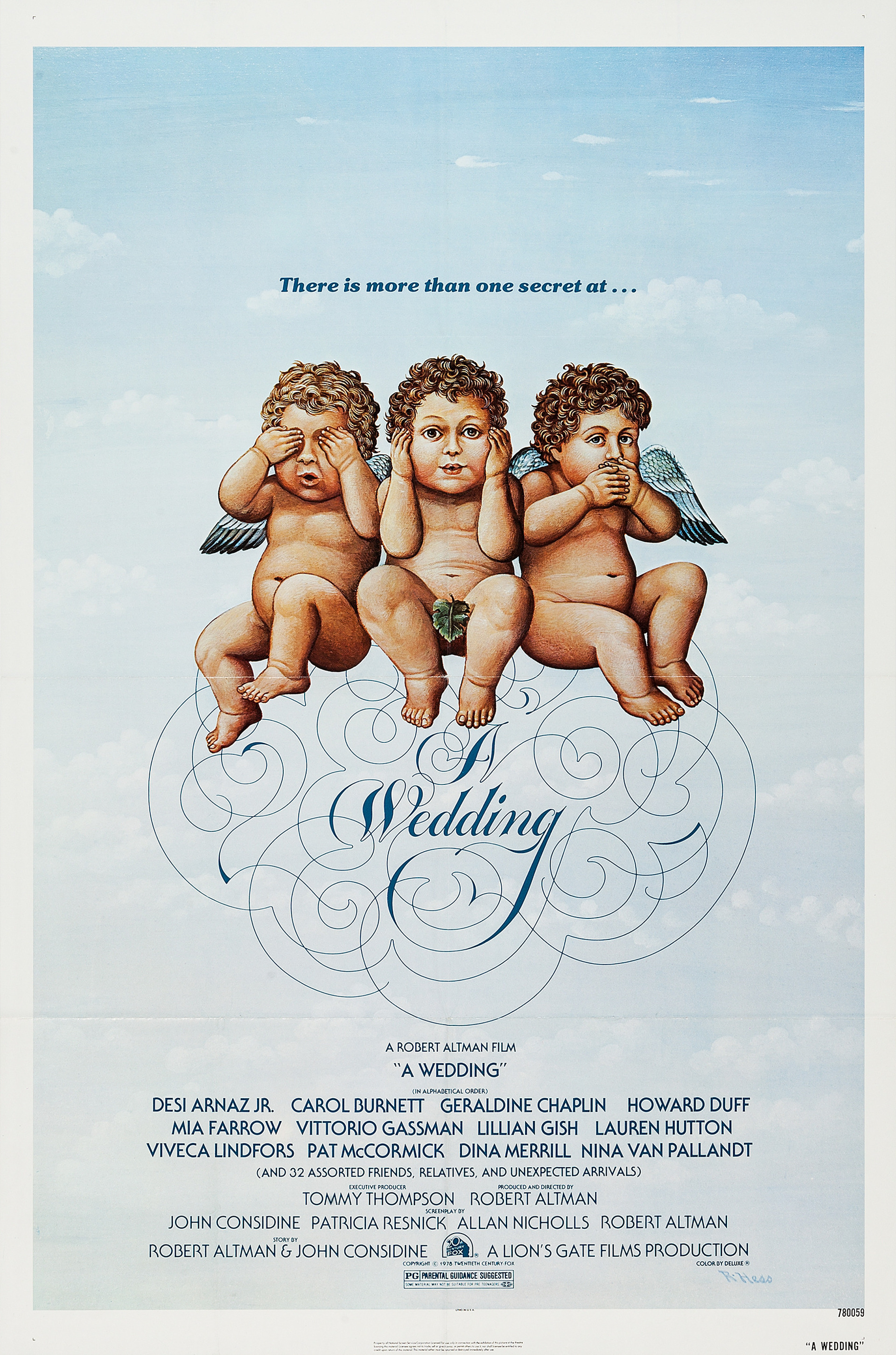 Mega Sized Movie Poster Image for A Wedding (#3 of 3)