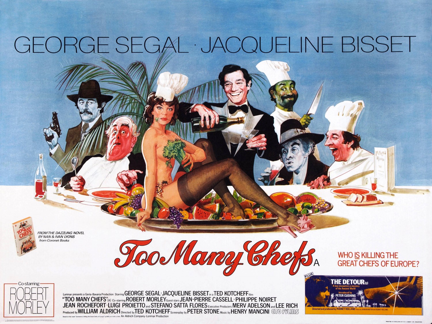 Extra Large Movie Poster Image for Who Is Killing the Great Chefs of Europe? (#2 of 3)