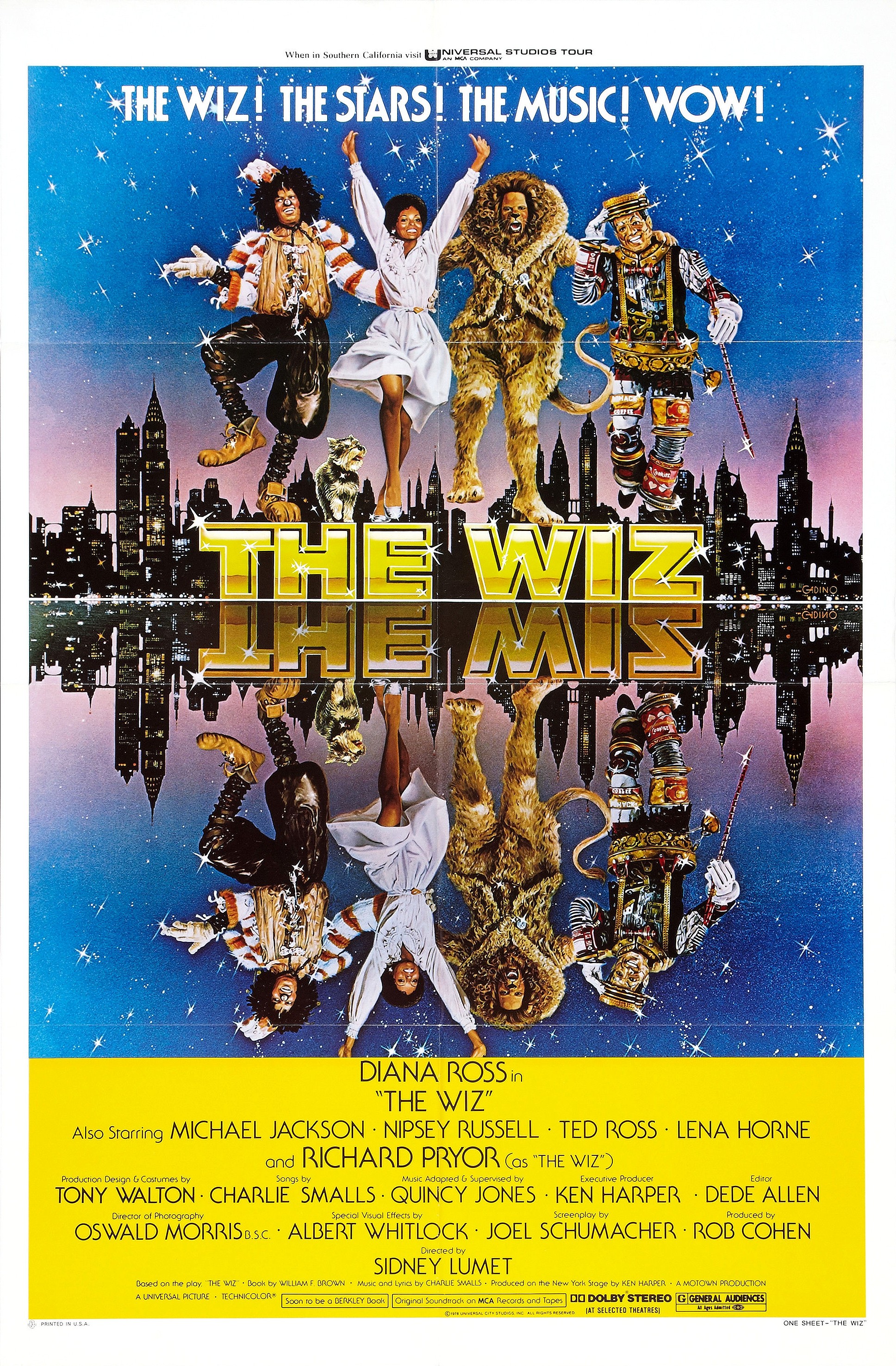 Mega Sized Movie Poster Image for The Wiz (#2 of 4)