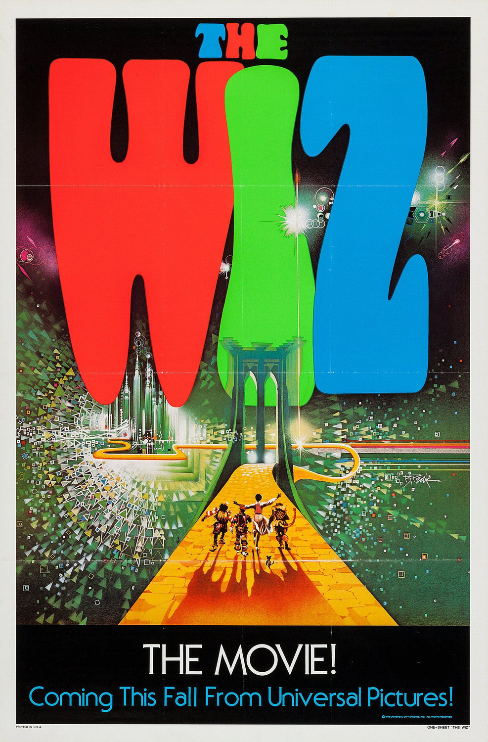 Extra Large Movie Poster Image for The Wiz (#3 of 4)