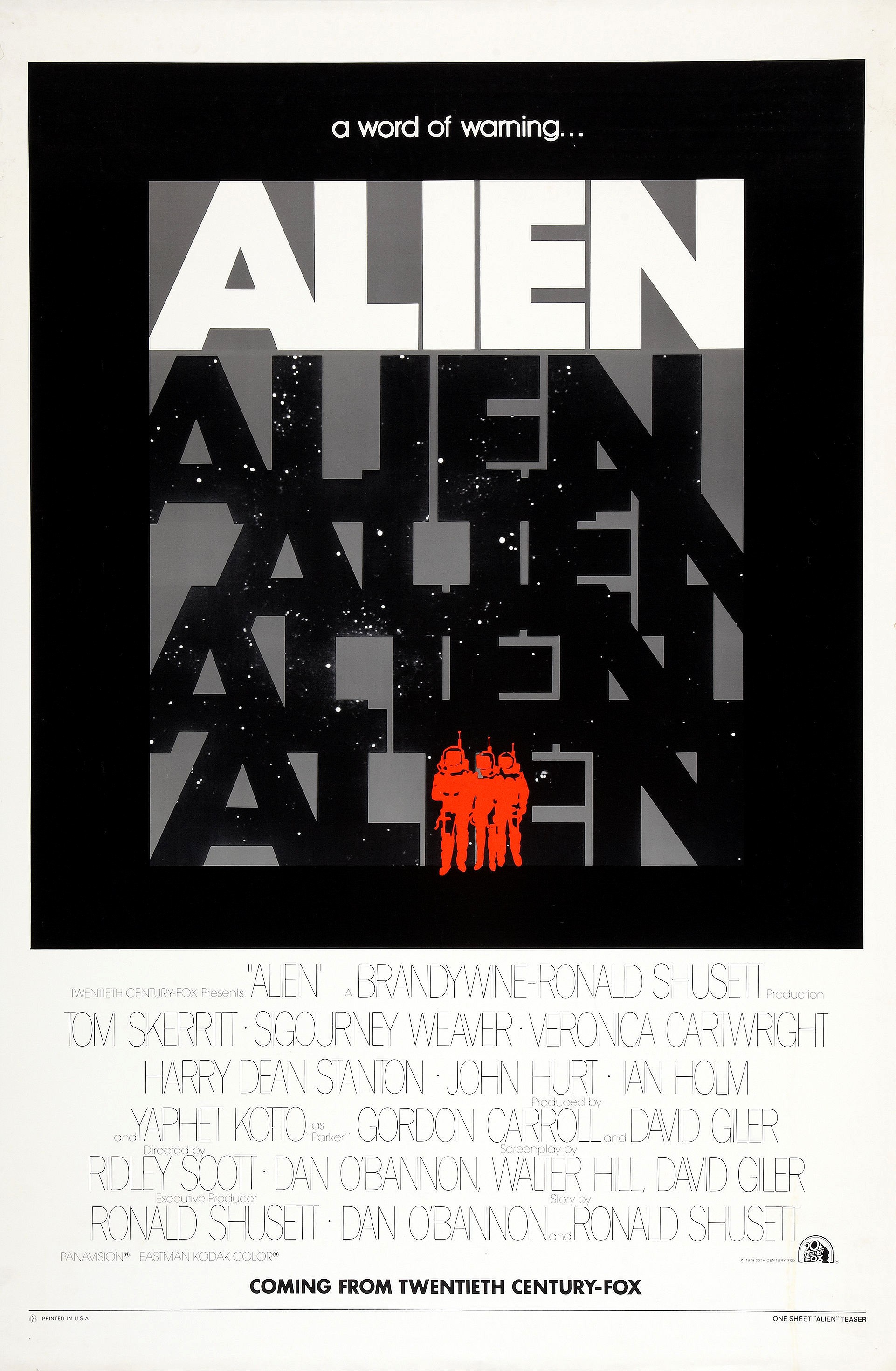 Mega Sized Movie Poster Image for Alien (#5 of 5)