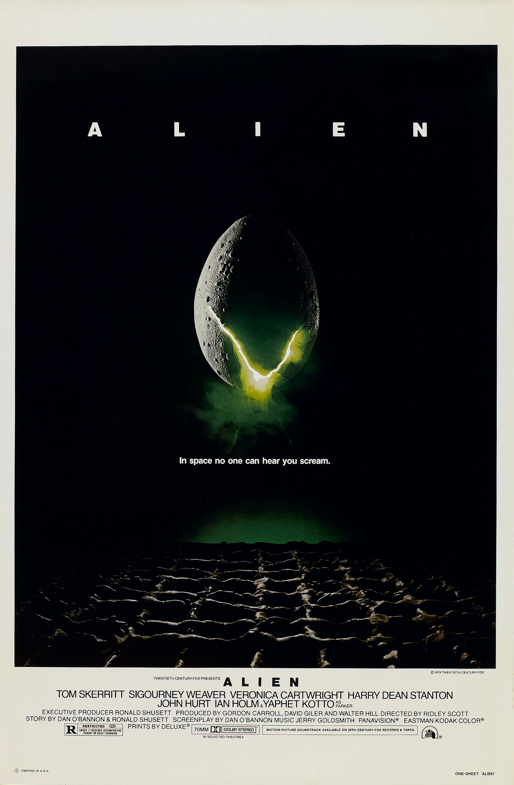 Mega Sized Movie Poster Image for Alien (#1 of 5)