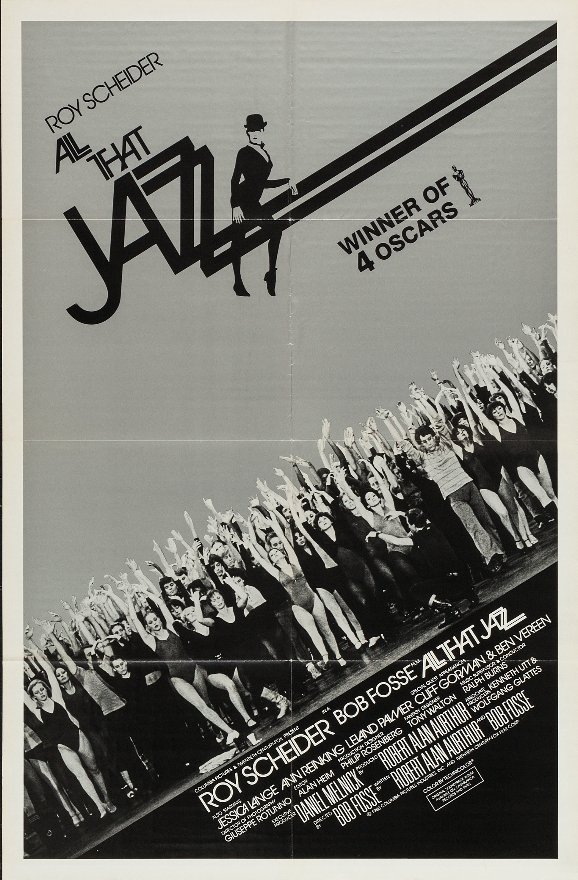 Mega Sized Movie Poster Image for All That Jazz (#2 of 2)