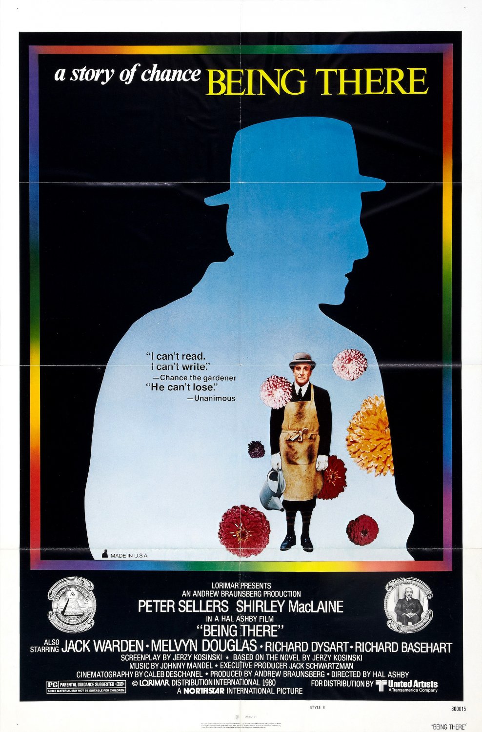 Extra Large Movie Poster Image for Being There (#2 of 4)