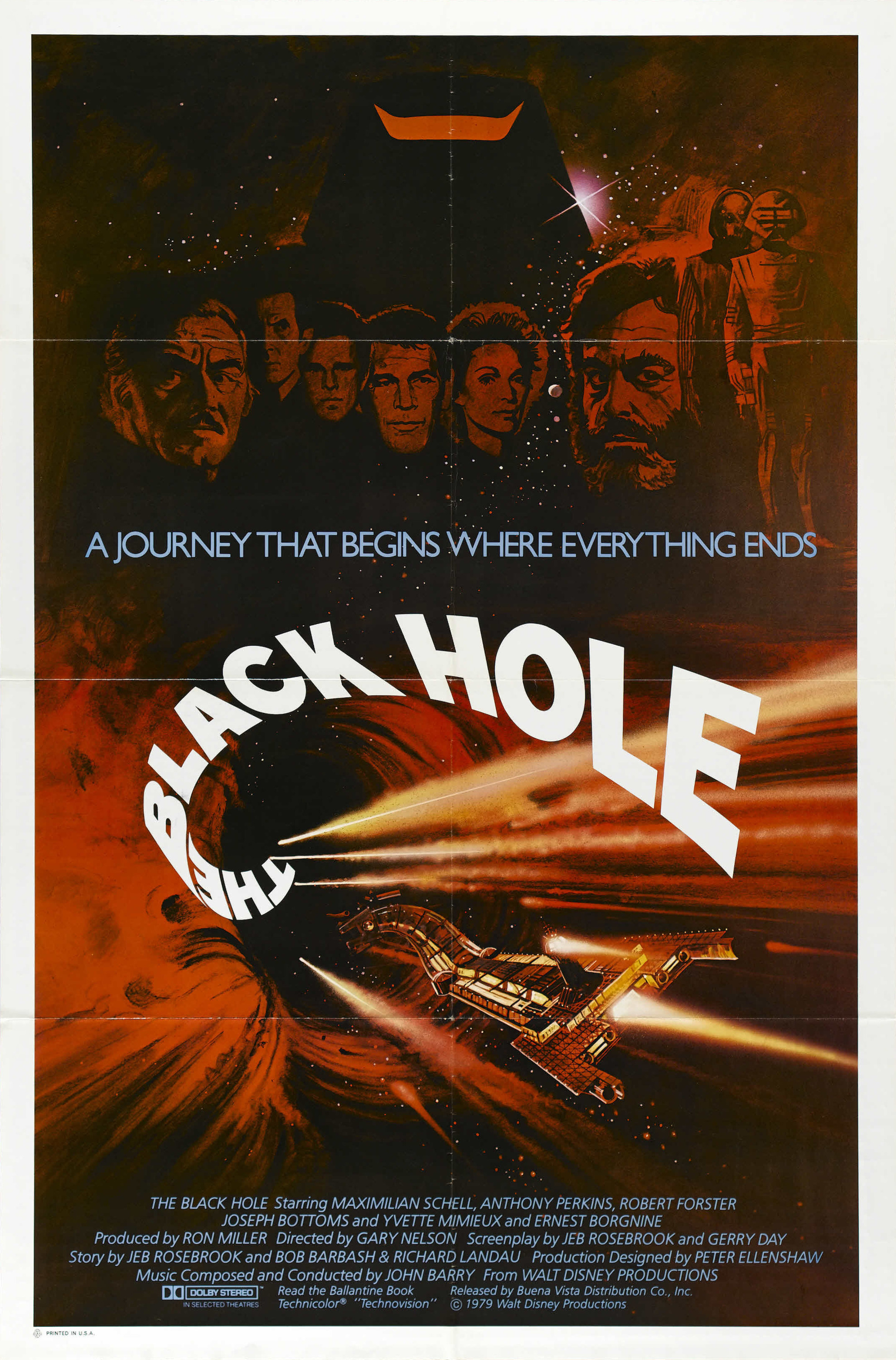 Mega Sized Movie Poster Image for The Black Hole (#4 of 7)