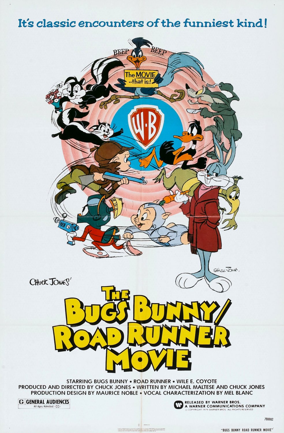 Extra Large Movie Poster Image for The Bugs Bunny/Road-Runner Movie 