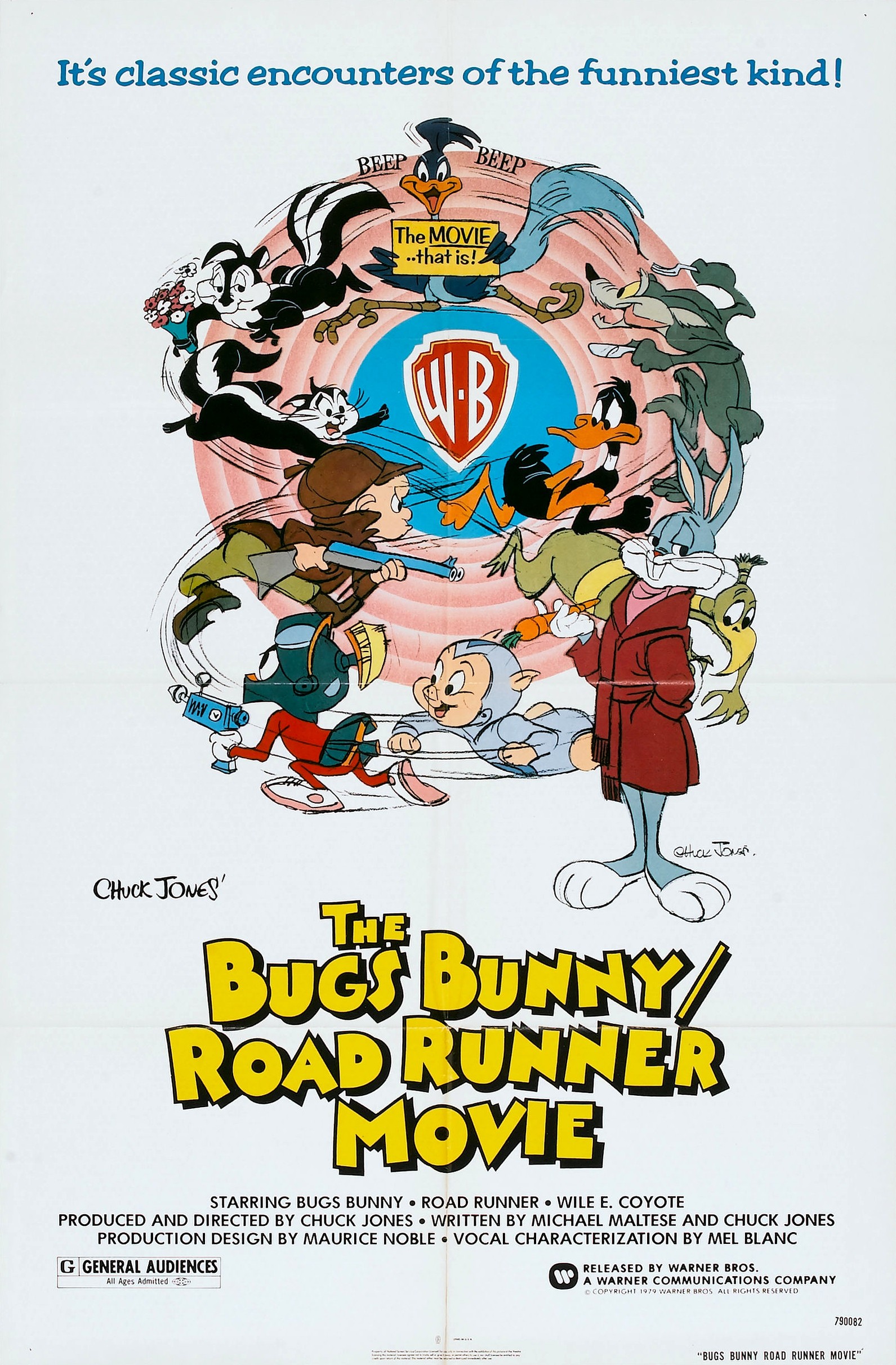 Mega Sized Movie Poster Image for The Bugs Bunny/Road-Runner Movie 