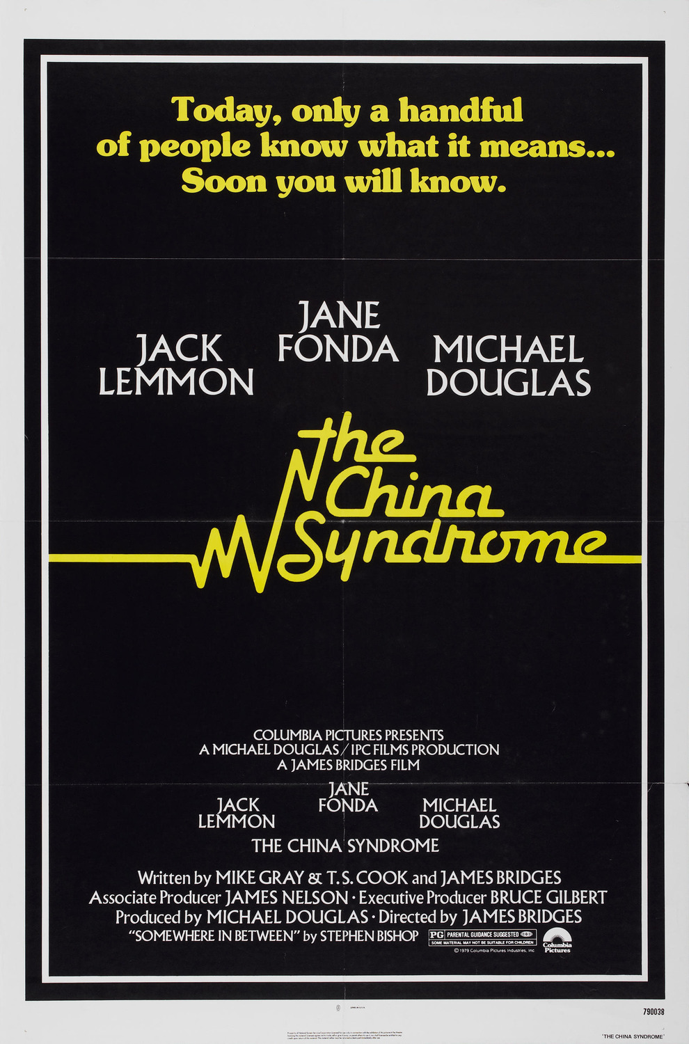 Extra Large Movie Poster Image for The China Syndrome (#1 of 3)