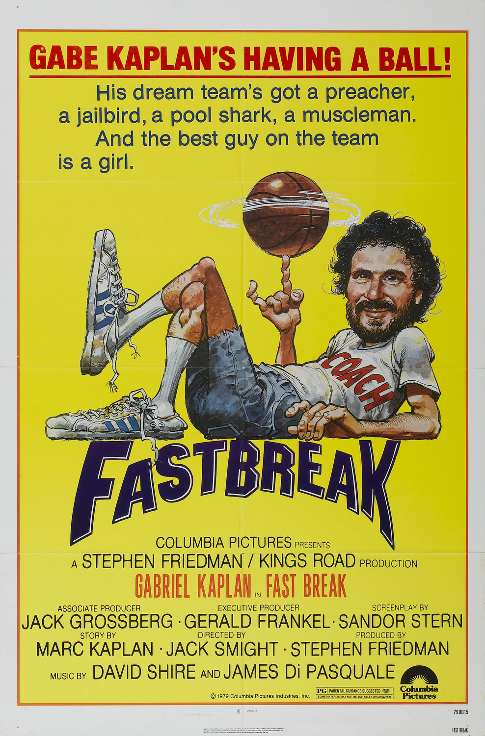 Extra Large Movie Poster Image for Fast Break 