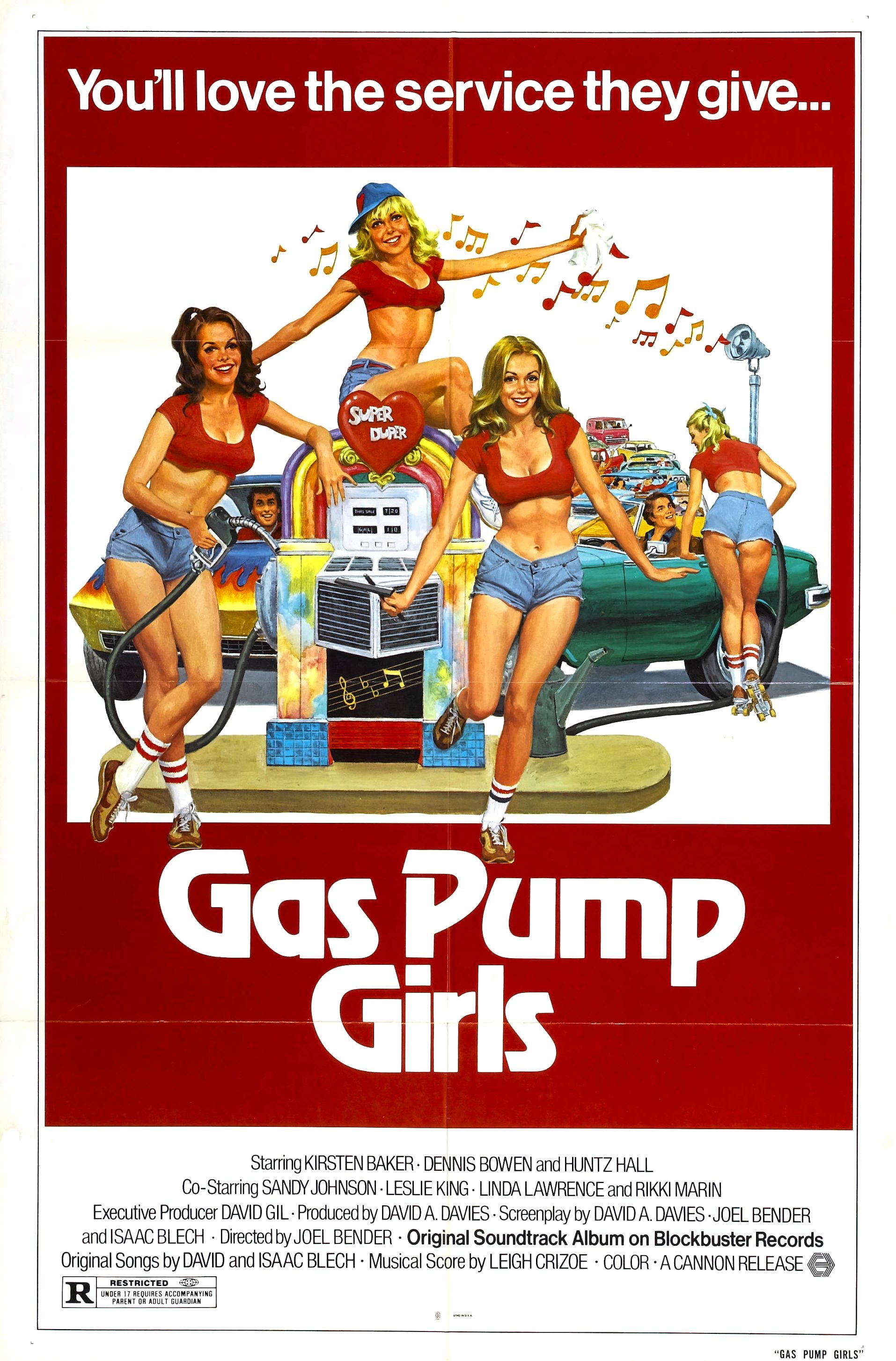 Mega Sized Movie Poster Image for Gas Pump Girls 