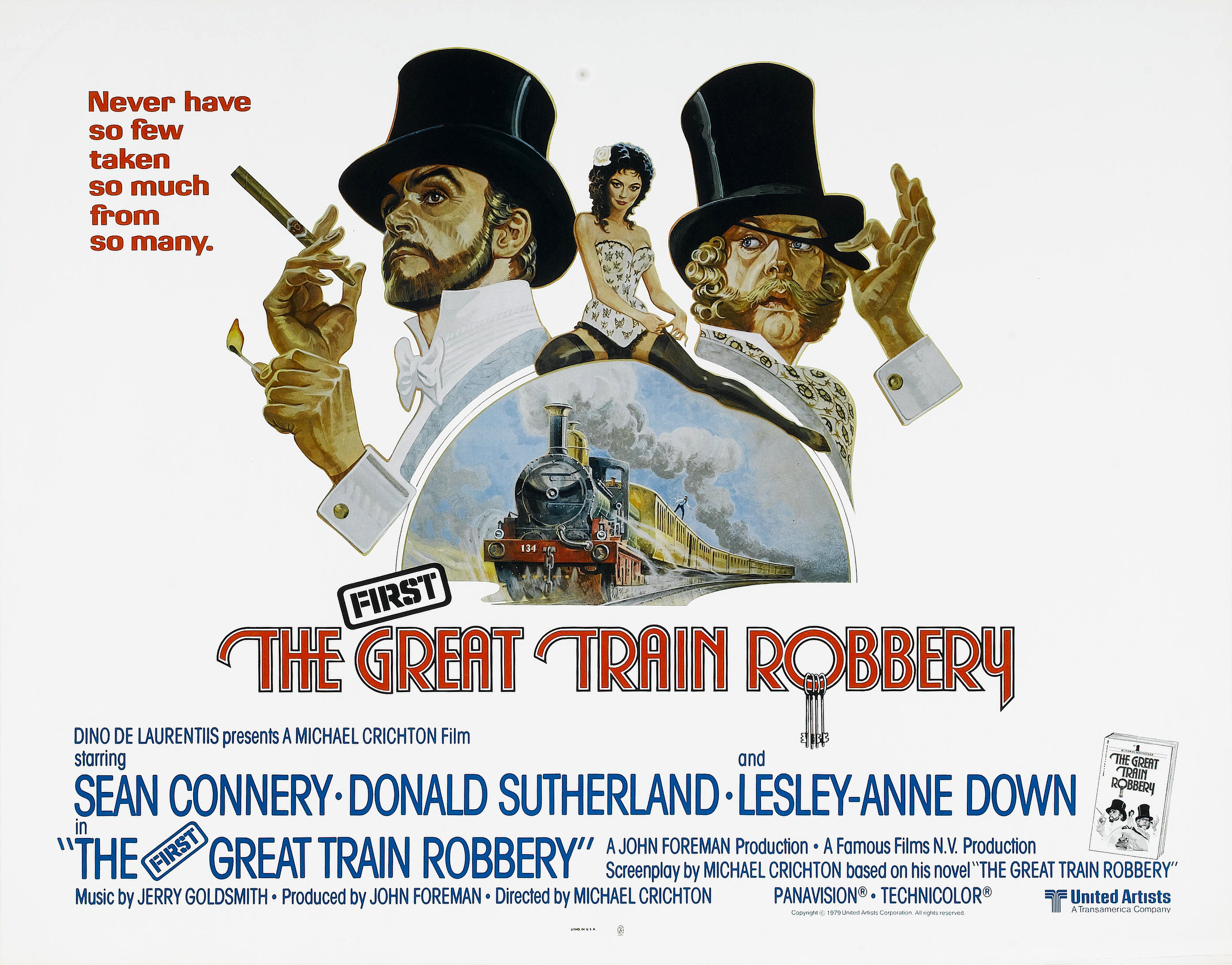 Mega Sized Movie Poster Image for The Great Train Robbery (#3 of 3)