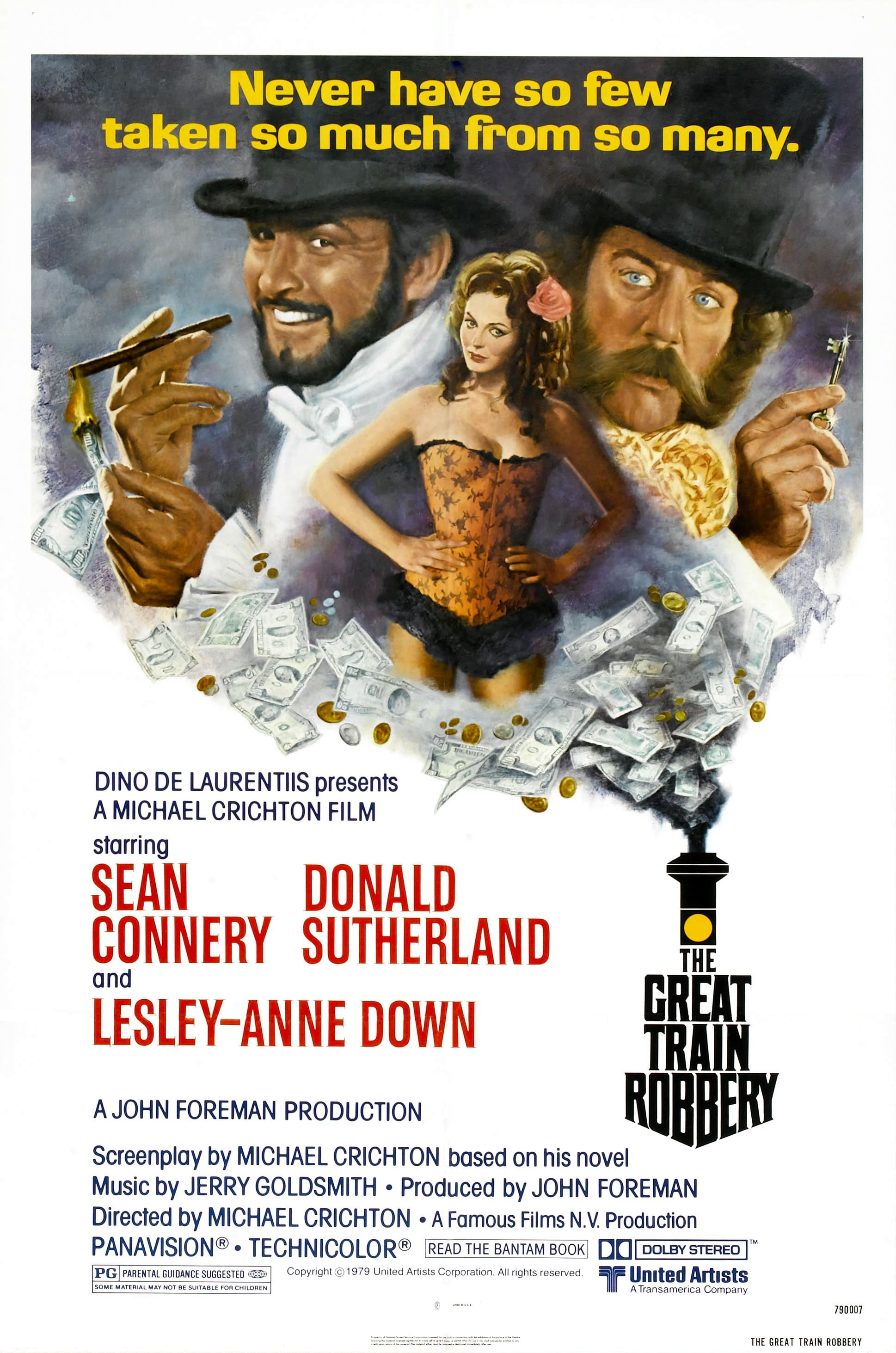 Mega Sized Movie Poster Image for The Great Train Robbery (#1 of 3)