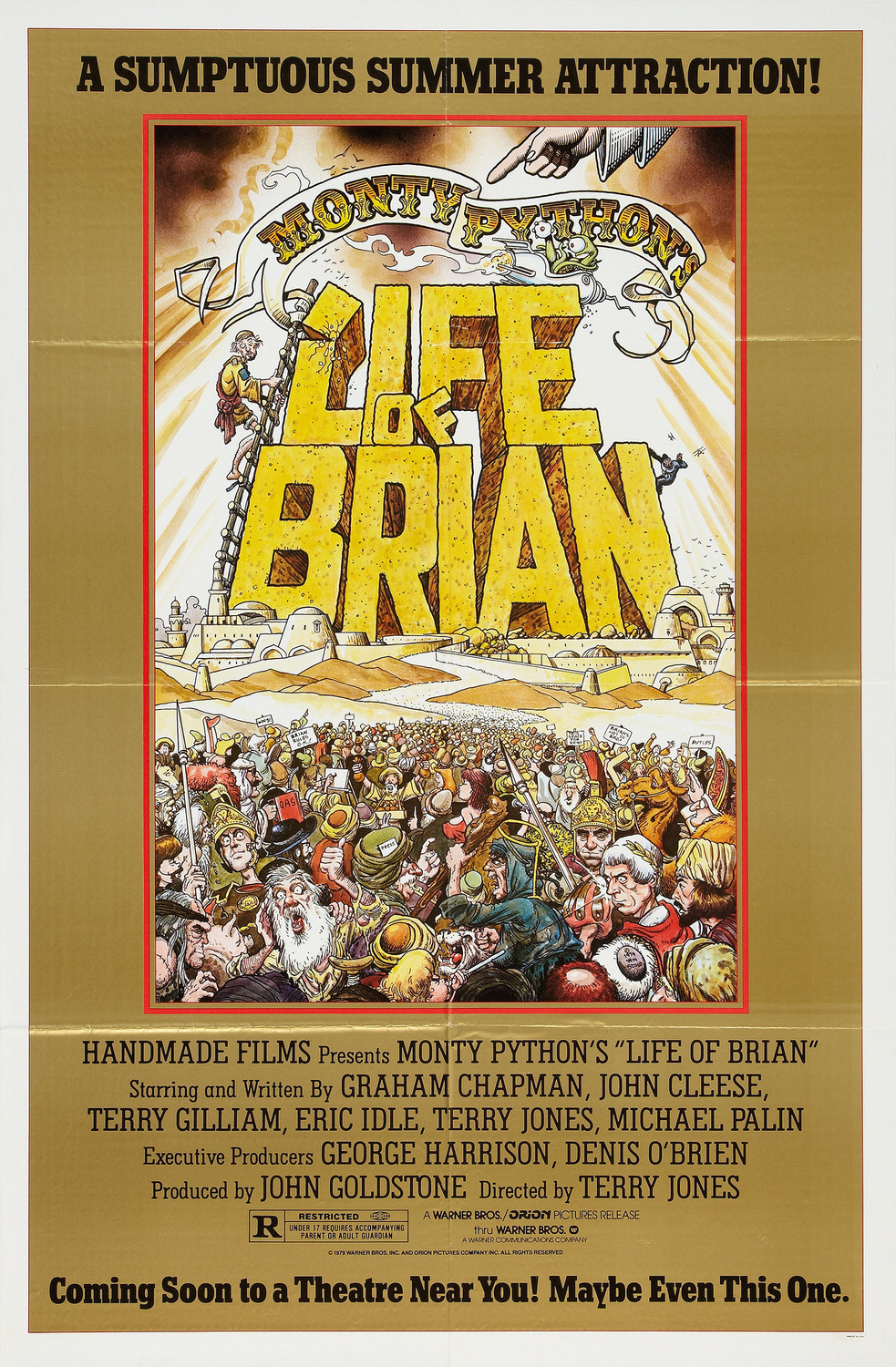 Extra Large Movie Poster Image for Monty Python's Life of Brian (#7 of 7)