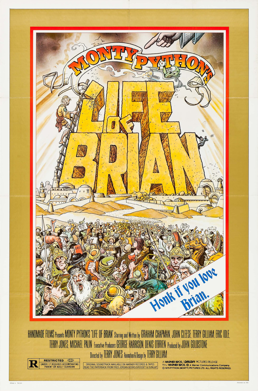Extra Large Movie Poster Image for Monty Python's Life of Brian (#1 of 7)