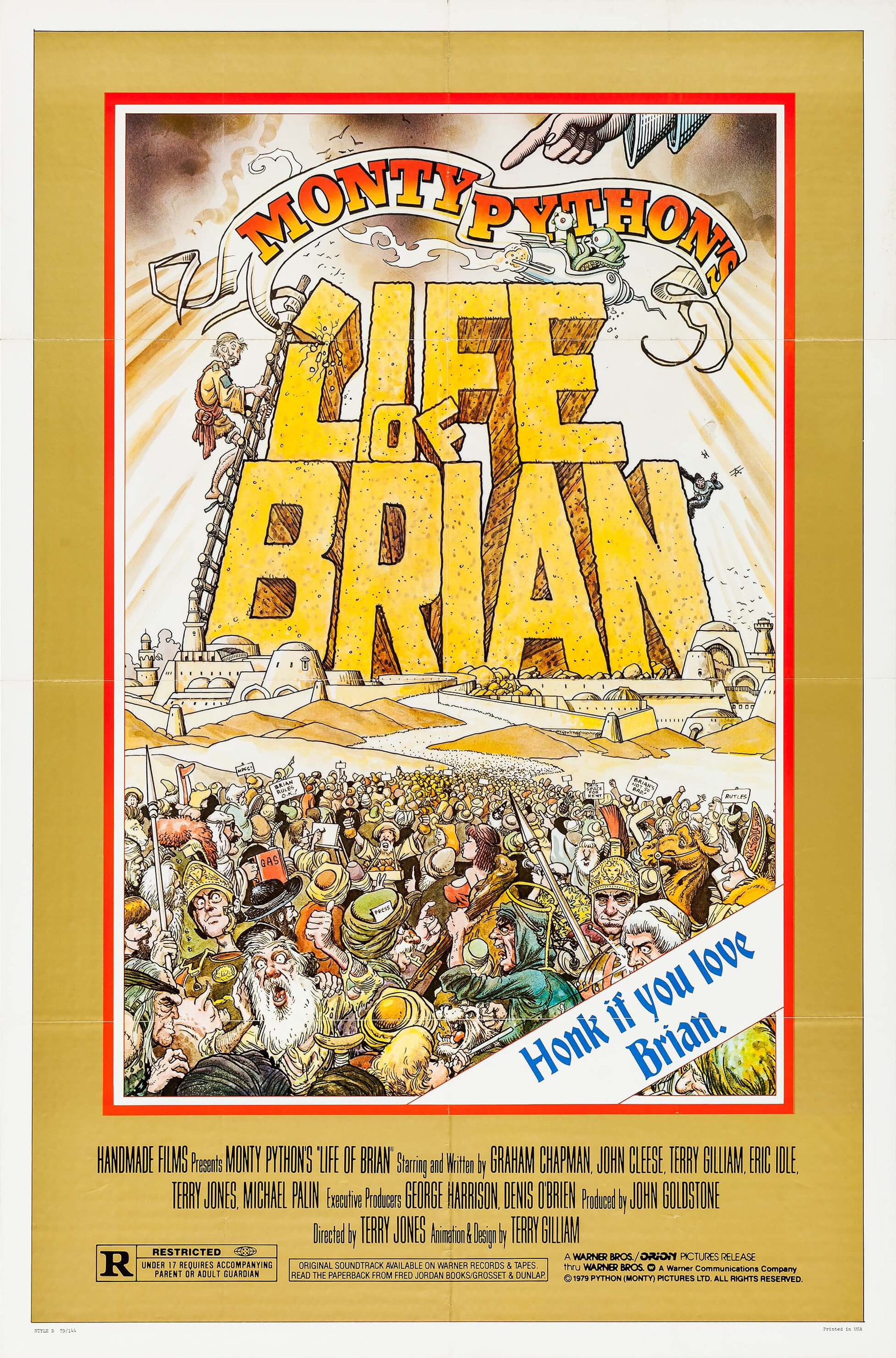 Mega Sized Movie Poster Image for Monty Python's Life of Brian (#1 of 7)