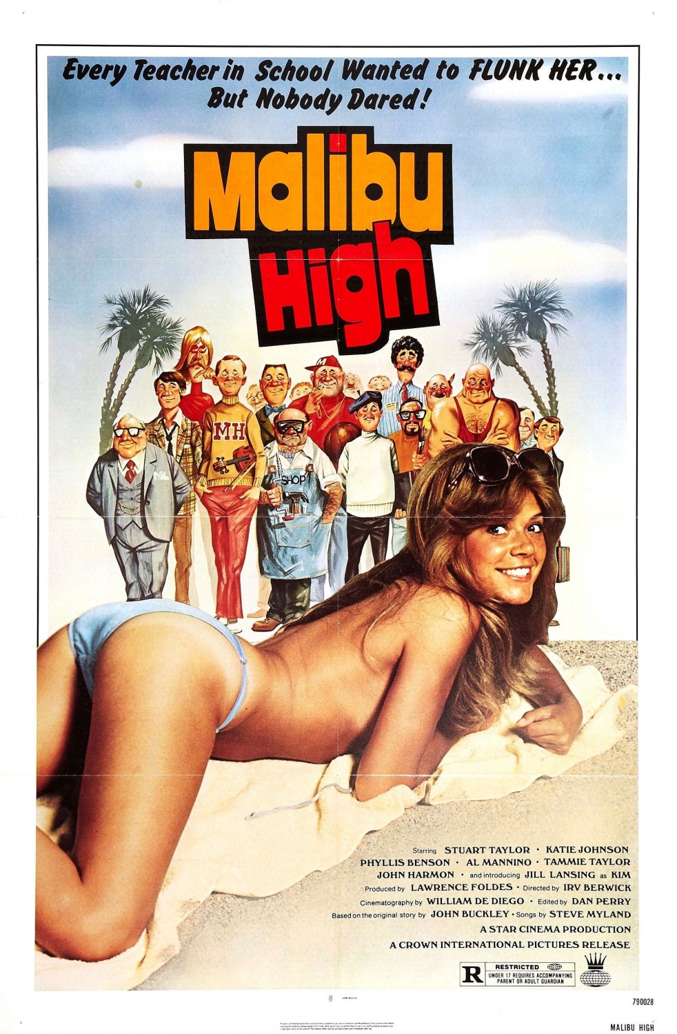 Extra Large Movie Poster Image for Malibu High 