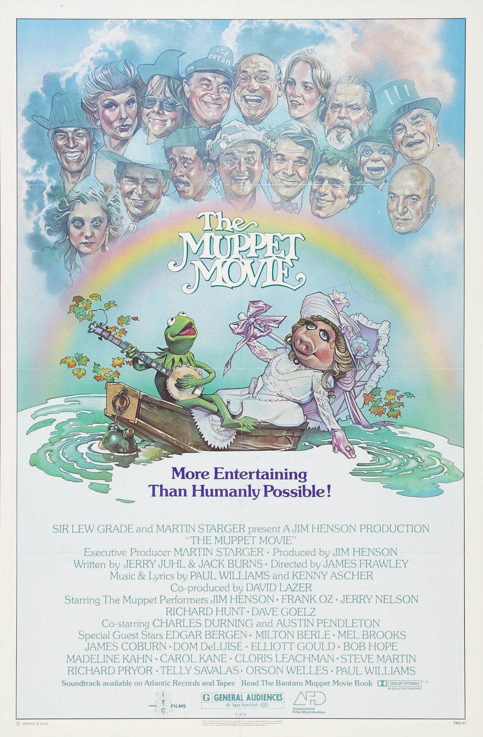 Extra Large Movie Poster Image for The Muppet Movie (#2 of 3)