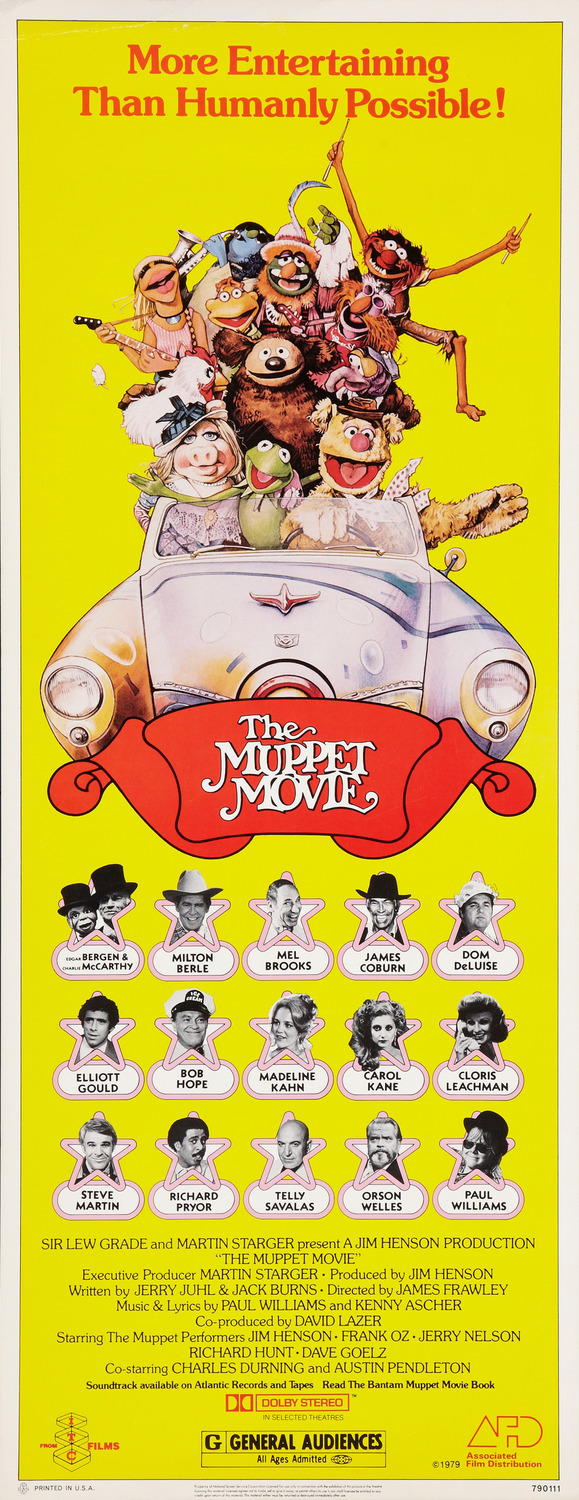 Extra Large Movie Poster Image for The Muppet Movie (#3 of 3)