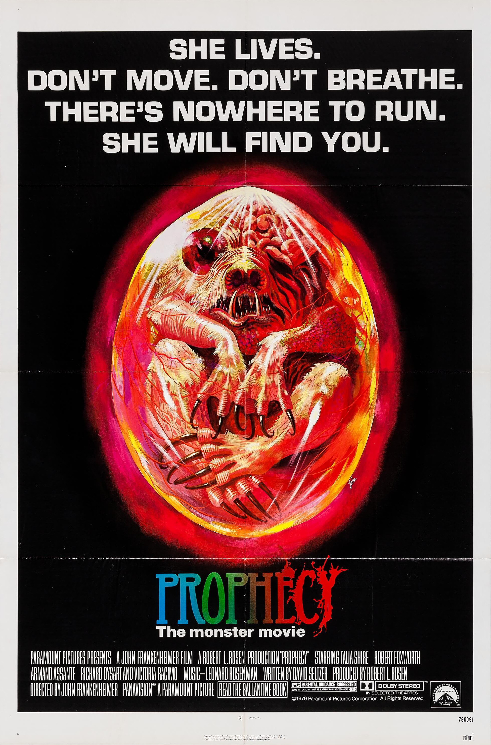 Mega Sized Movie Poster Image for Prophecy (#1 of 2)