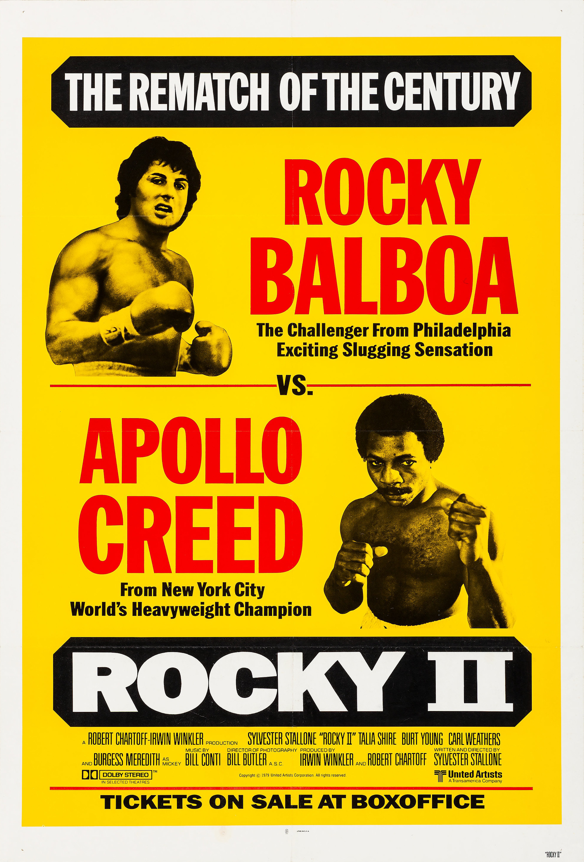 Mega Sized Movie Poster Image for Rocky II (#2 of 4)