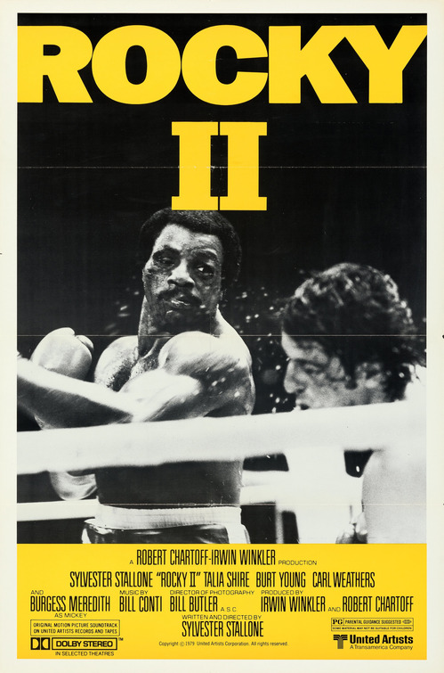 Rocky II Movie Poster