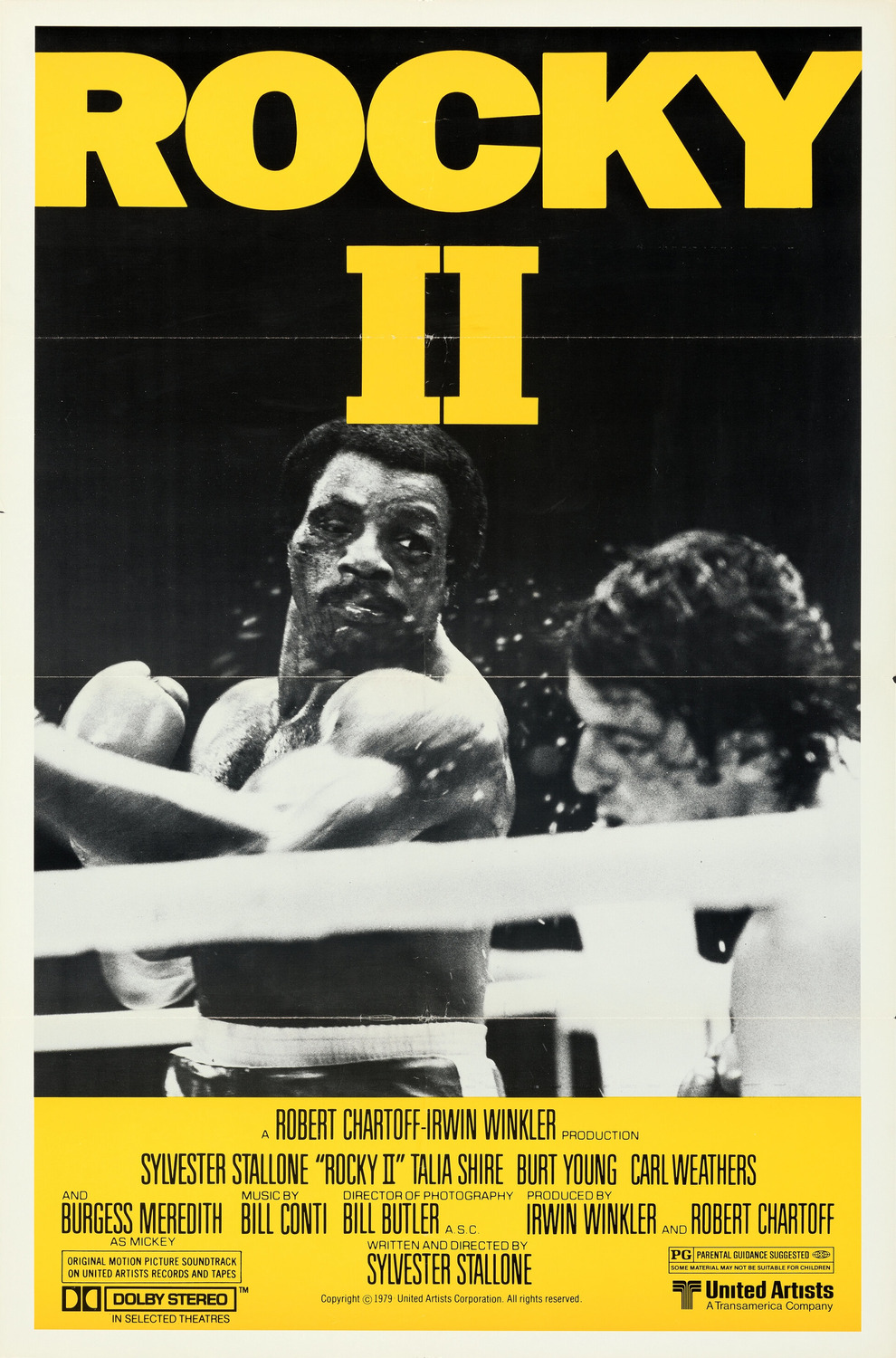 Extra Large Movie Poster Image for Rocky II (#3 of 4)