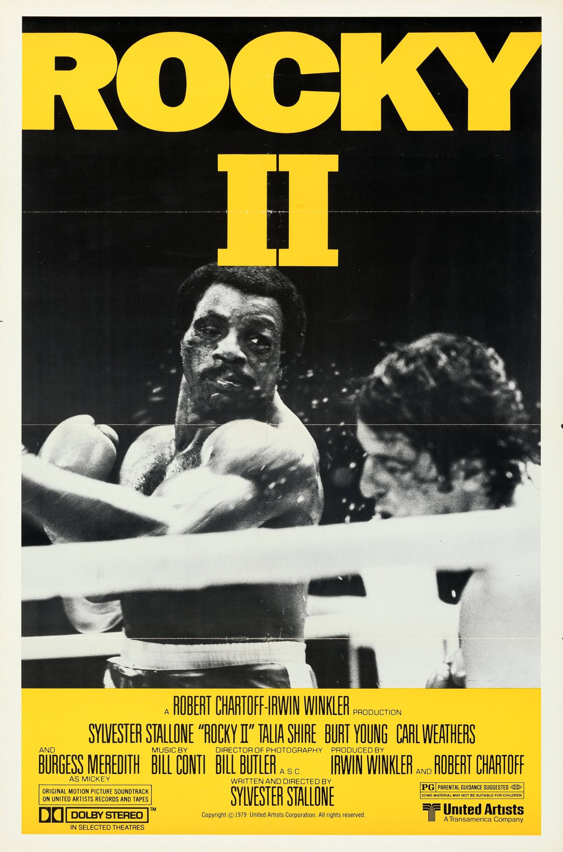 Mega Sized Movie Poster Image for Rocky II (#3 of 4)