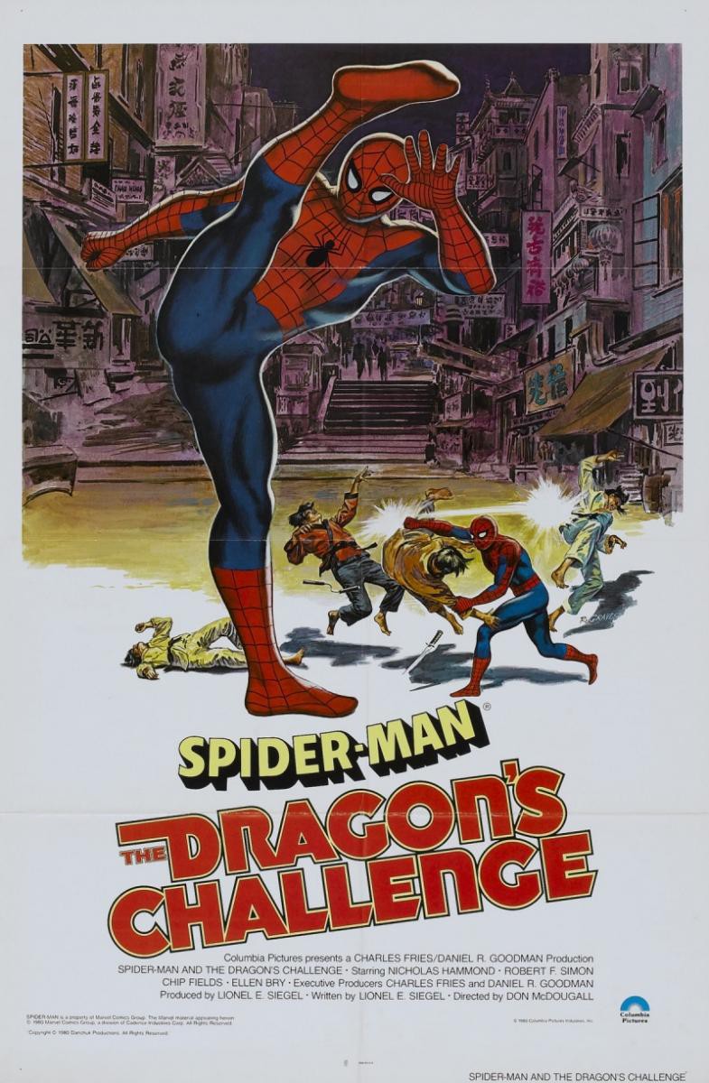 Extra Large Movie Poster Image for Spider-Man: The Dragon's Challenge 