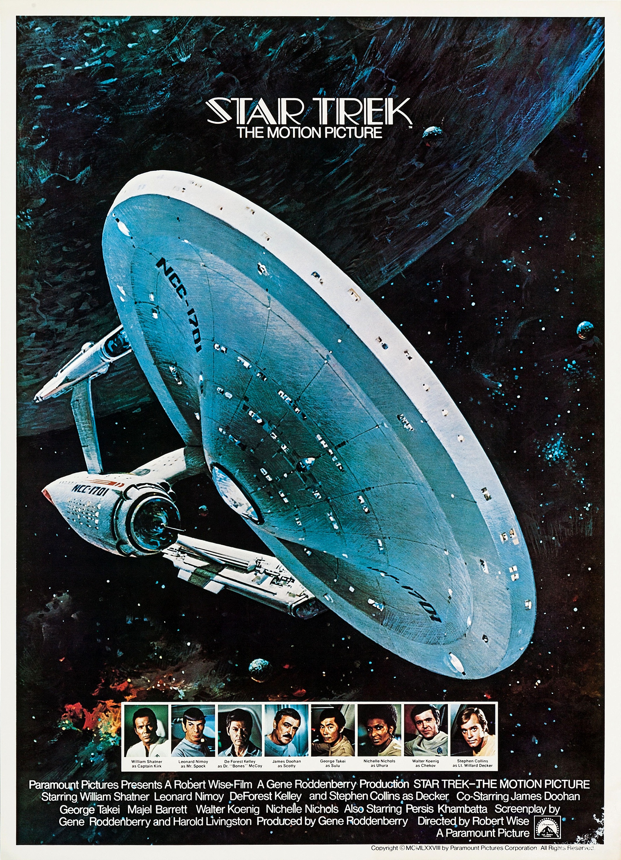 Mega Sized Movie Poster Image for Star Trek: The Motion Picture (#2 of 3)