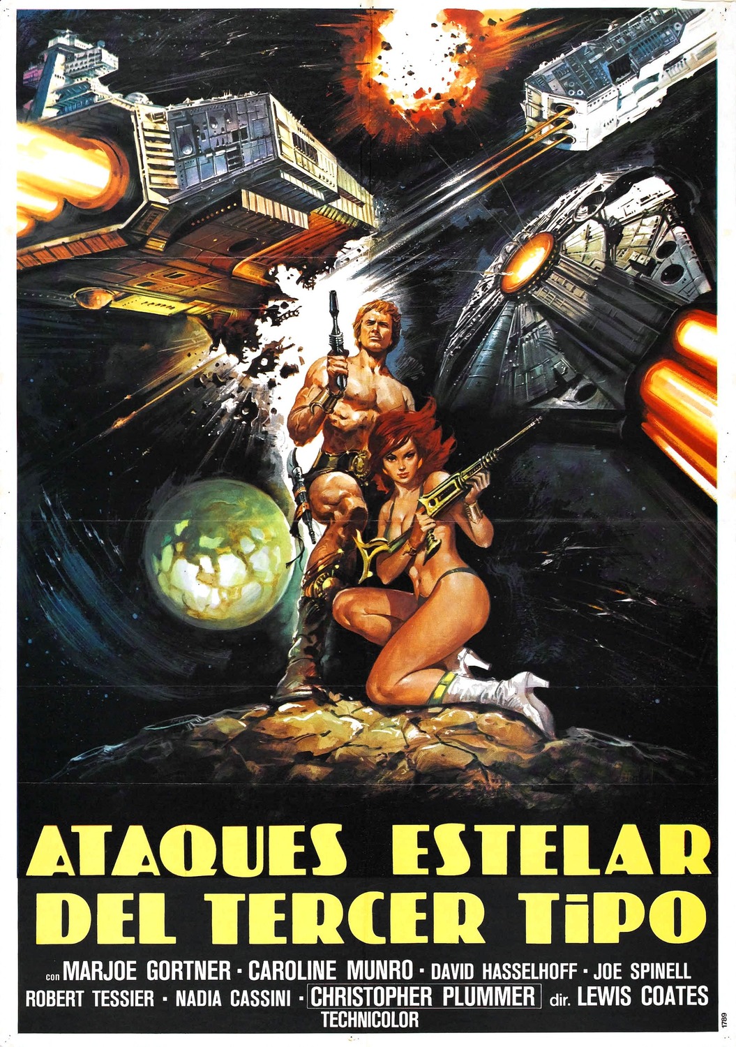 Extra Large Movie Poster Image for Starcrash (#3 of 3)