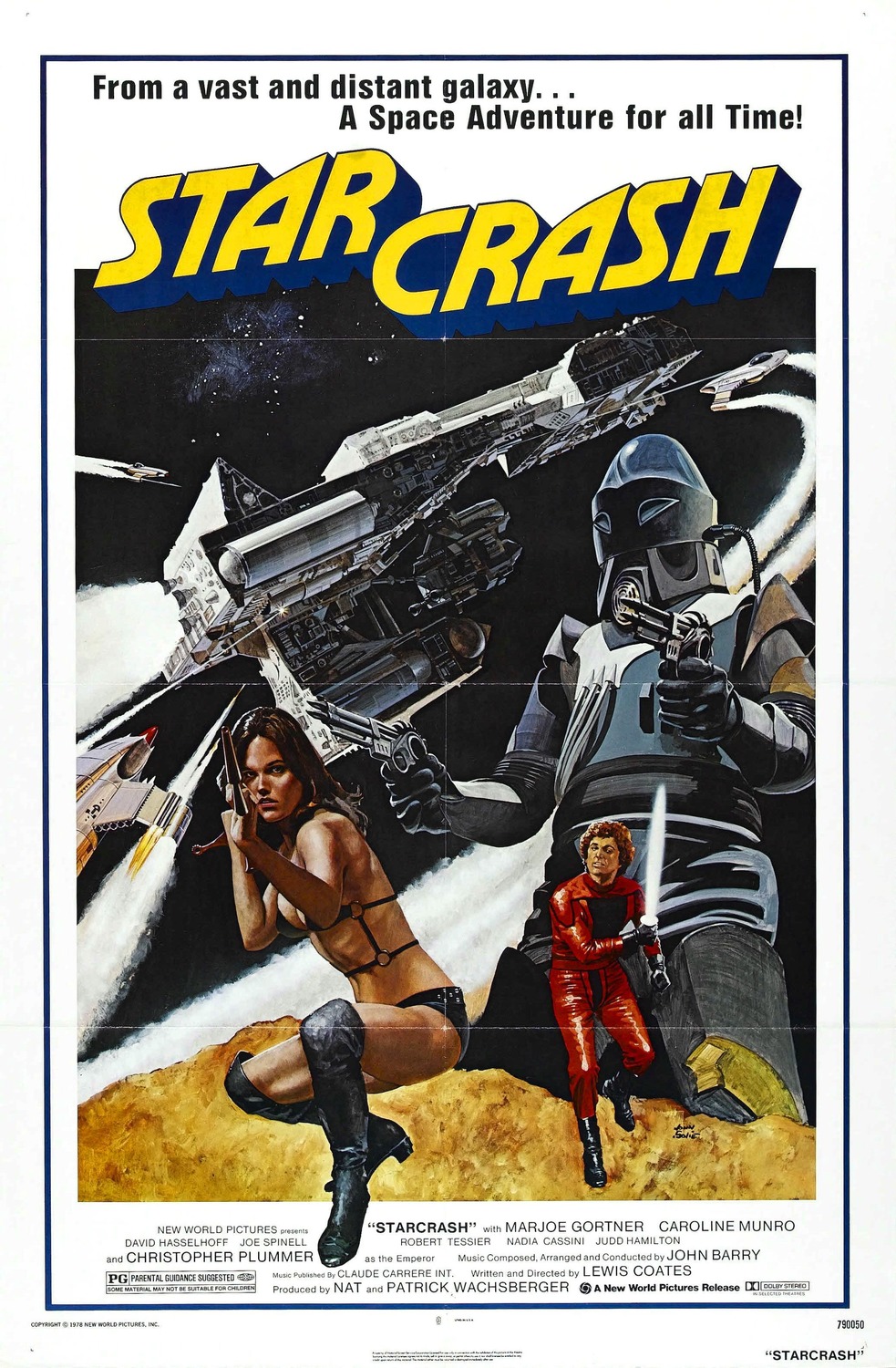Extra Large Movie Poster Image for Starcrash (#1 of 3)