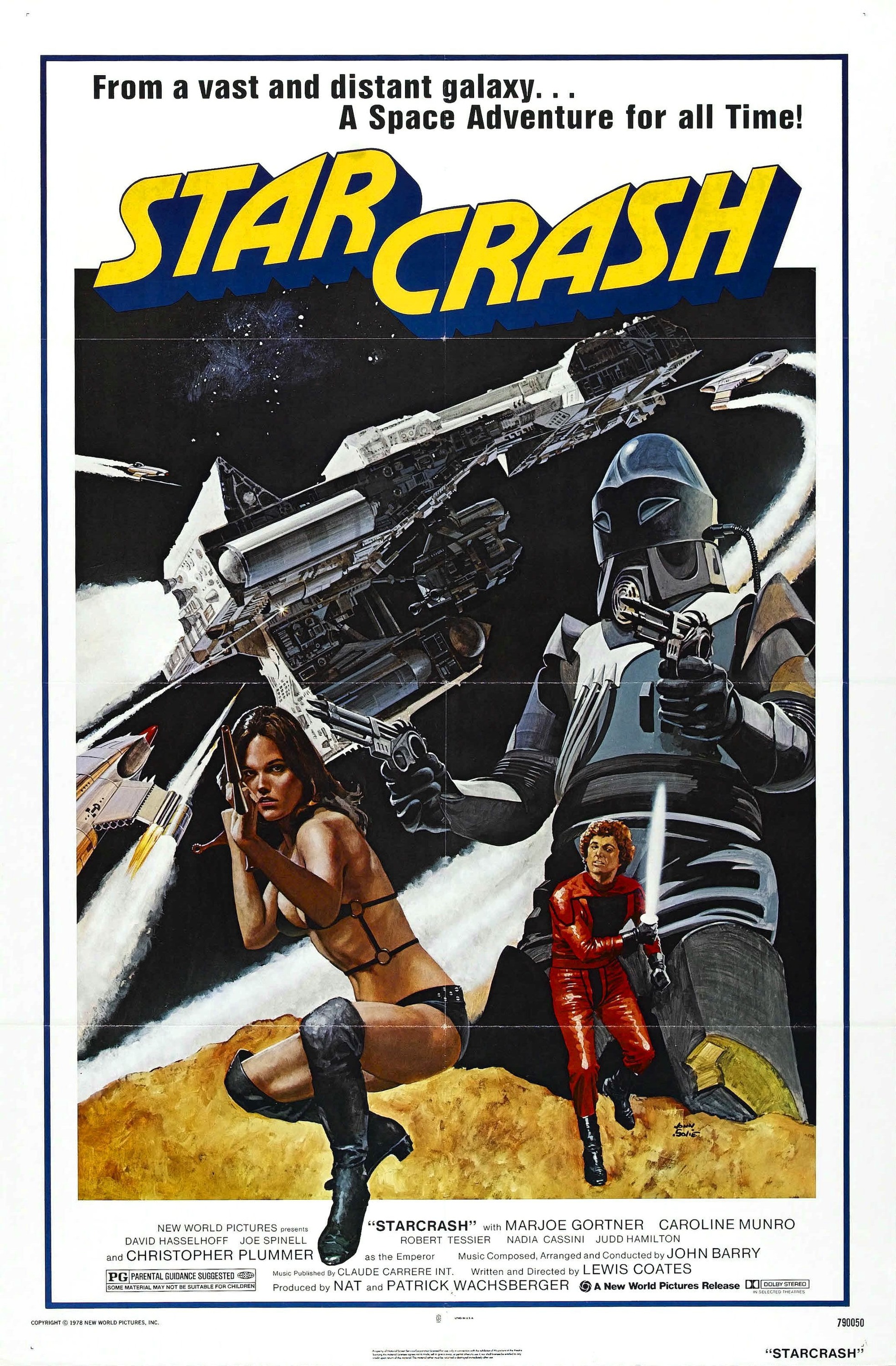 Mega Sized Movie Poster Image for Starcrash (#1 of 3)