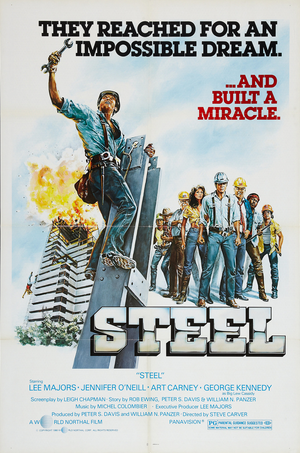 Extra Large Movie Poster Image for Steel 