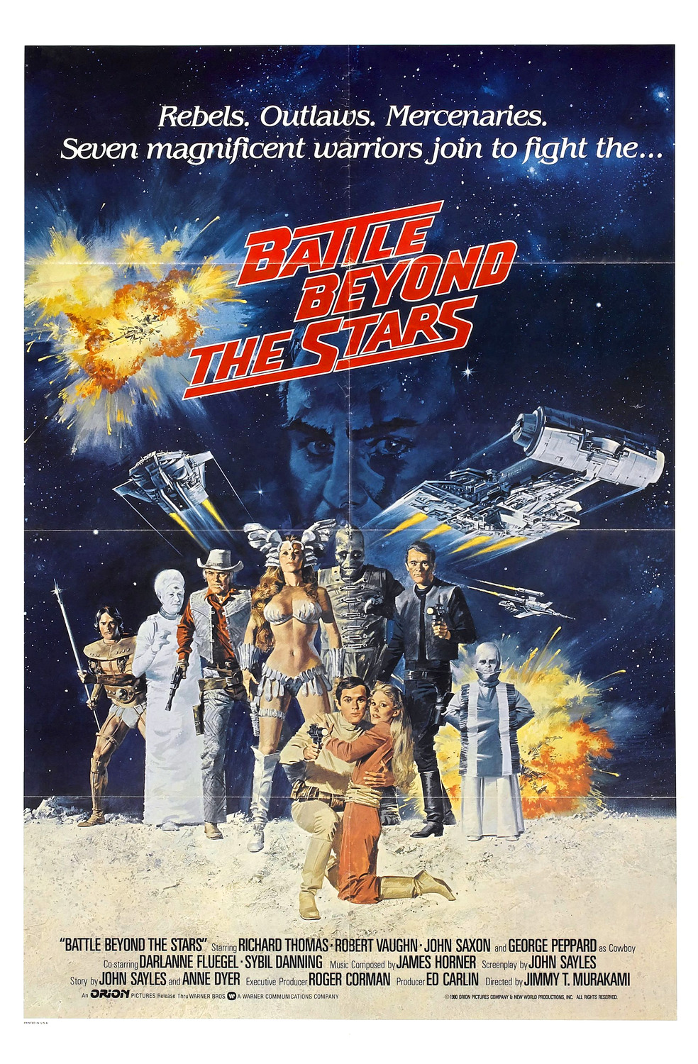 Extra Large Movie Poster Image for Battle Beyond the Stars (#2 of 2)