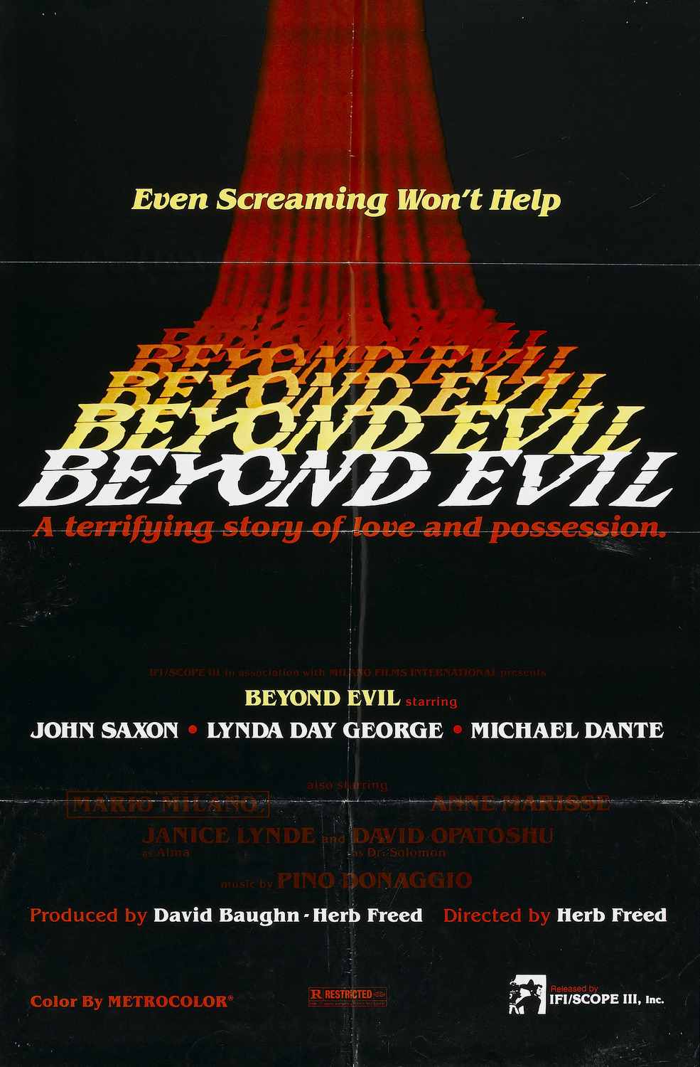 Extra Large Movie Poster Image for Beyond Evil 