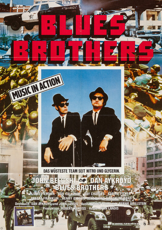 The Blues Brothers Movie Poster