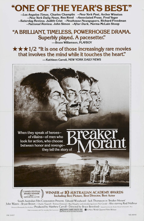 Breaker Morant Movie Poster