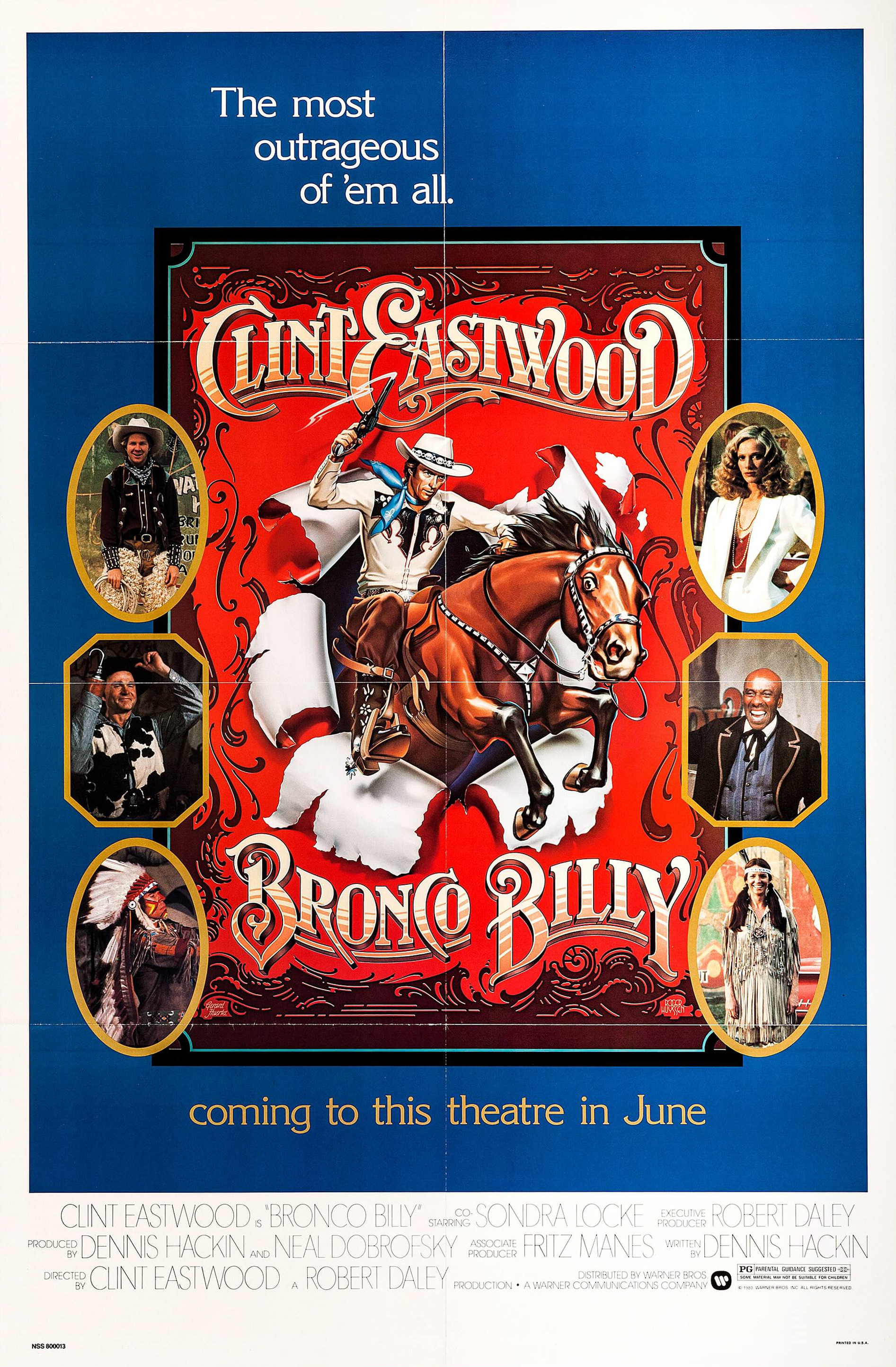 Mega Sized Movie Poster Image for Bronco Billy (#2 of 6)