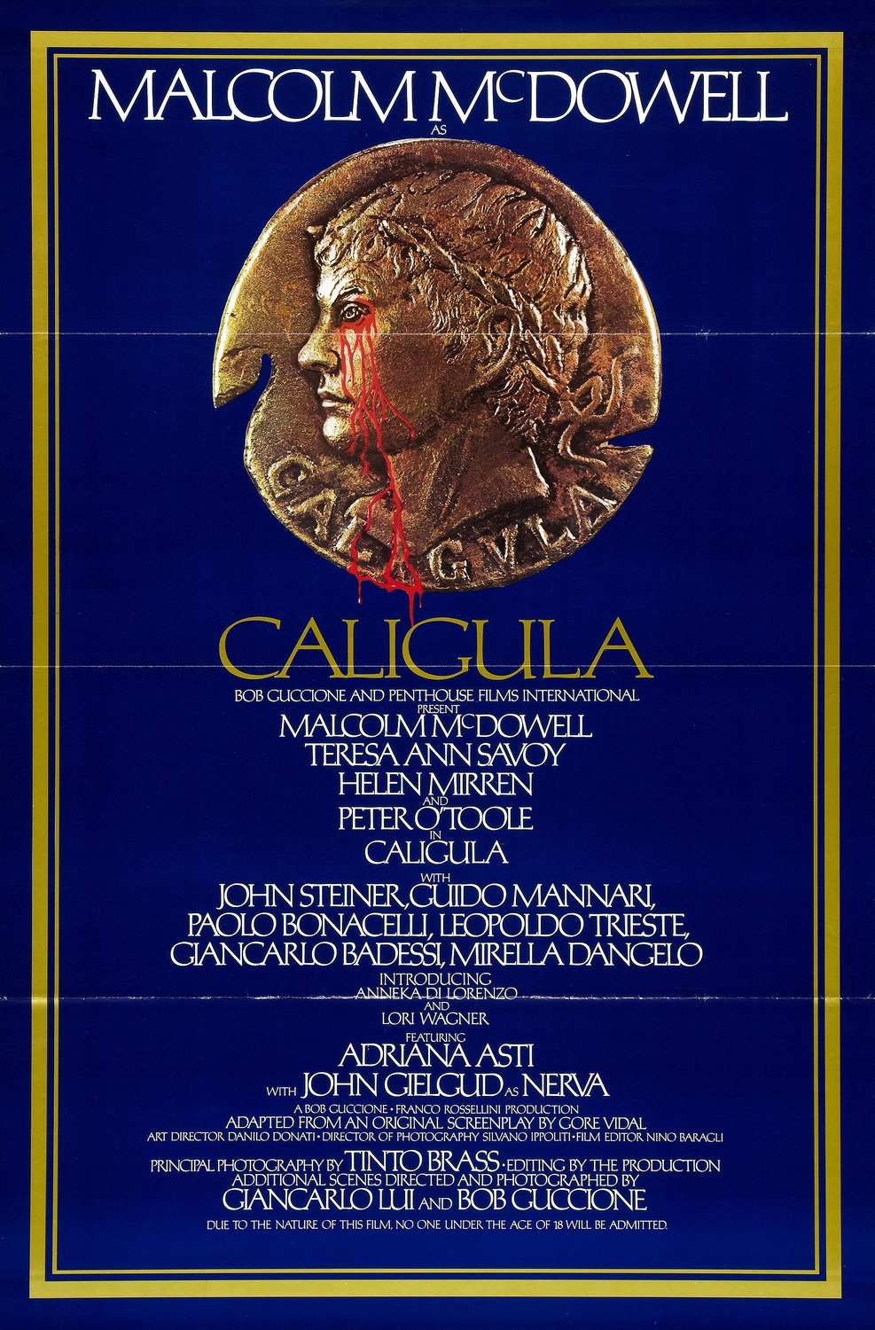 Extra Large Movie Poster Image for Caligula (#1 of 3)