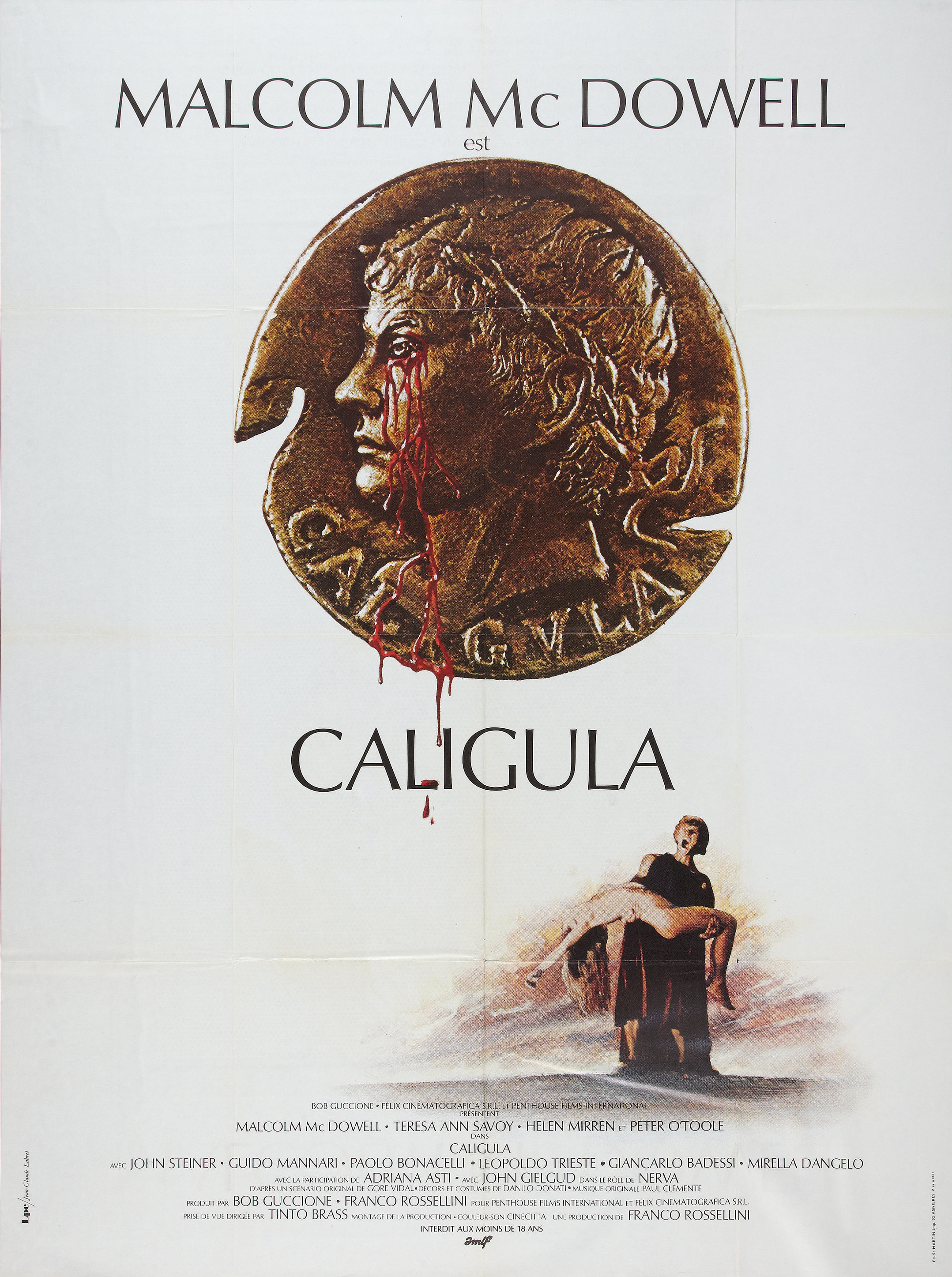 Mega Sized Movie Poster Image for Caligula (#2 of 3)