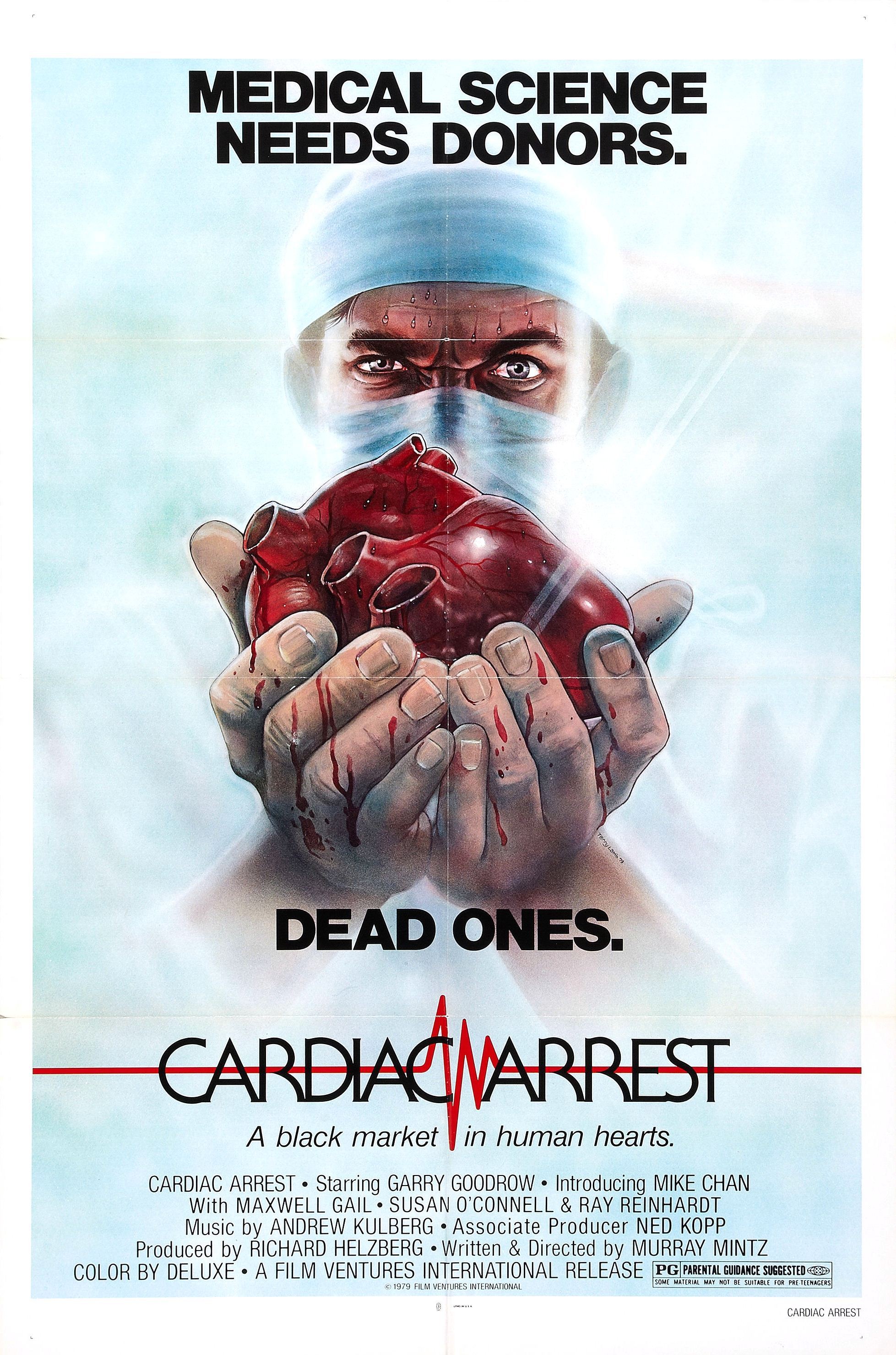 Mega Sized Movie Poster Image for Cardiac Arrest 