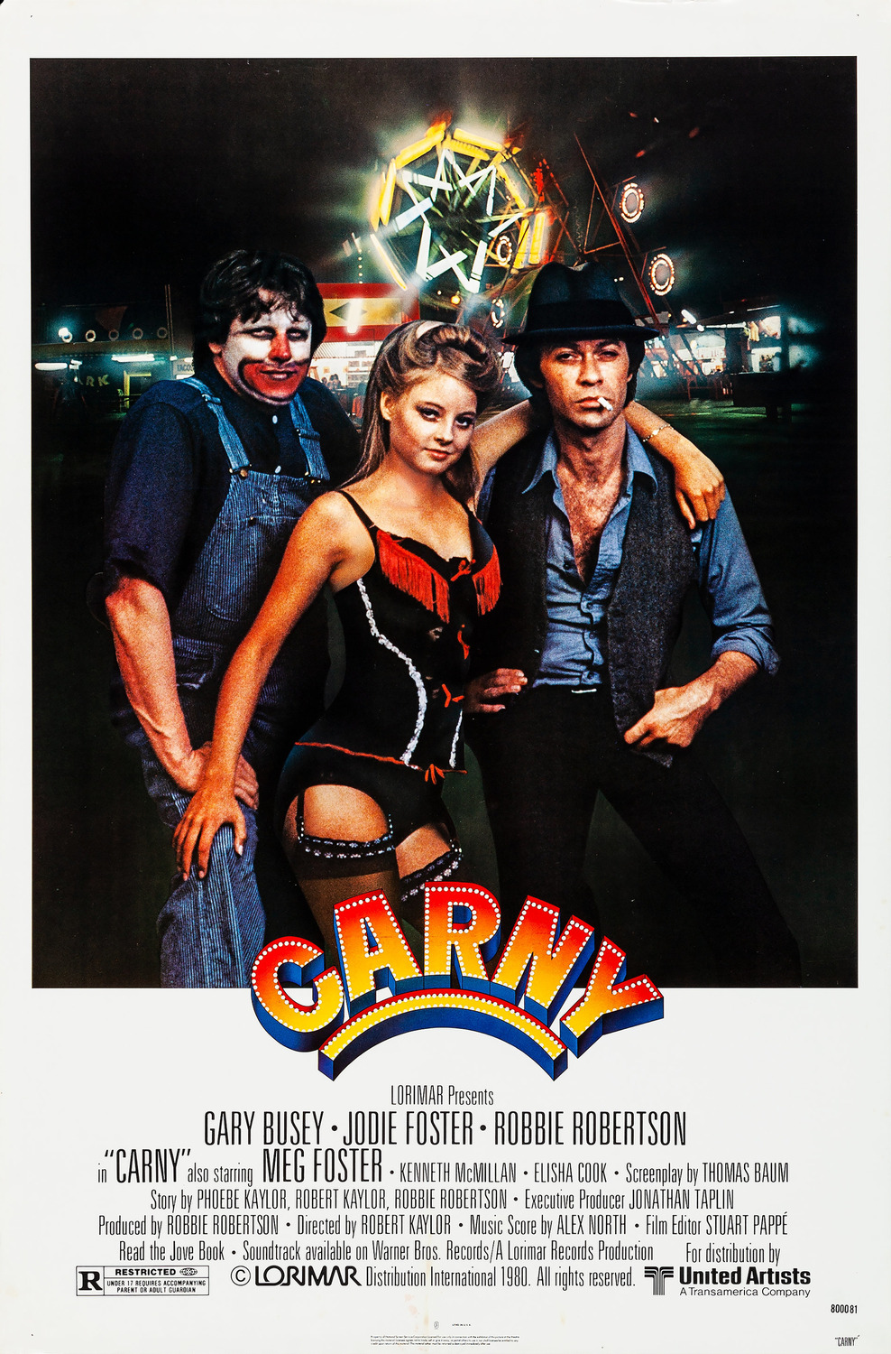 Extra Large Movie Poster Image for Carny (#2 of 2)