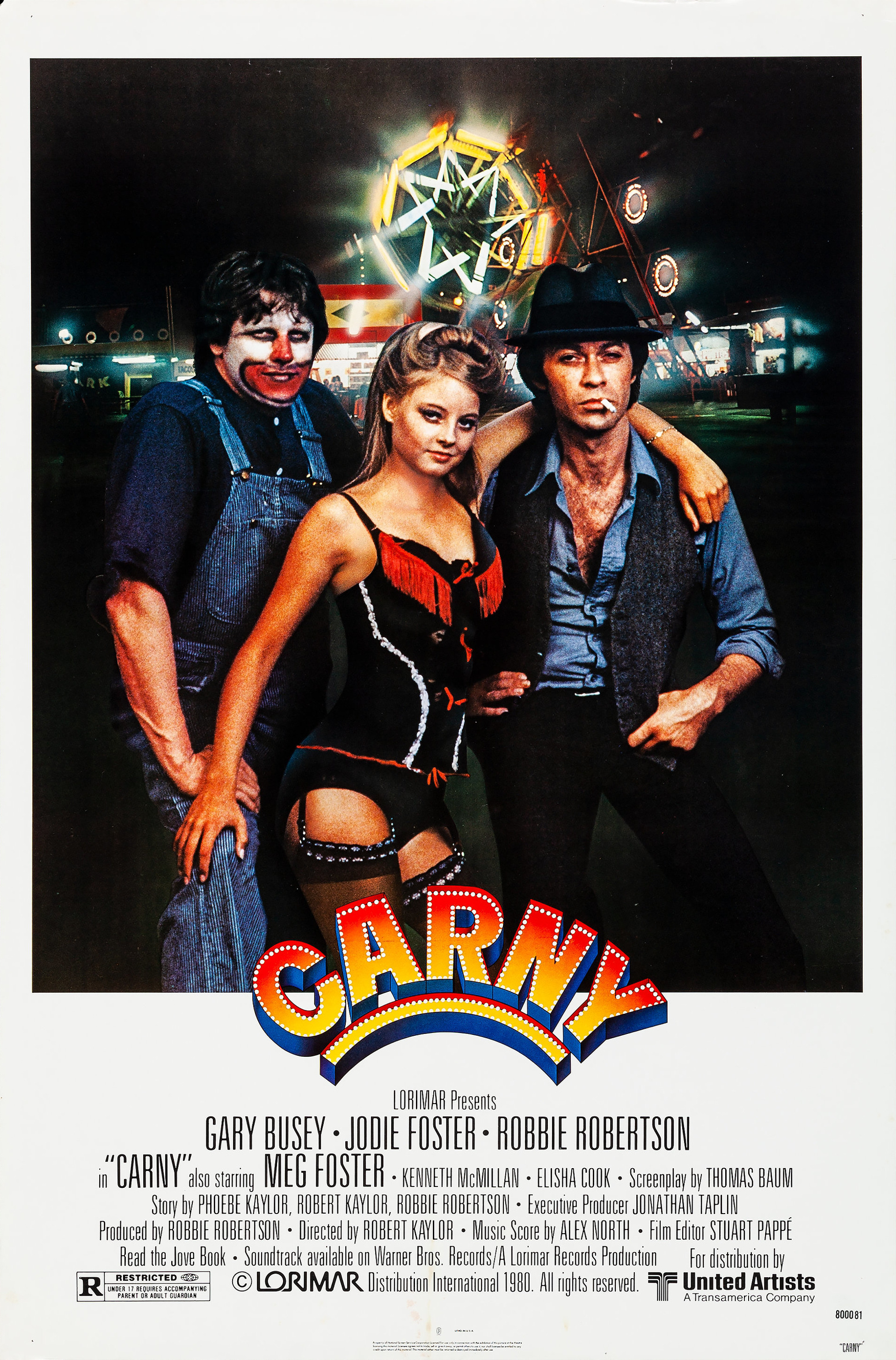 Mega Sized Movie Poster Image for Carny (#2 of 2)