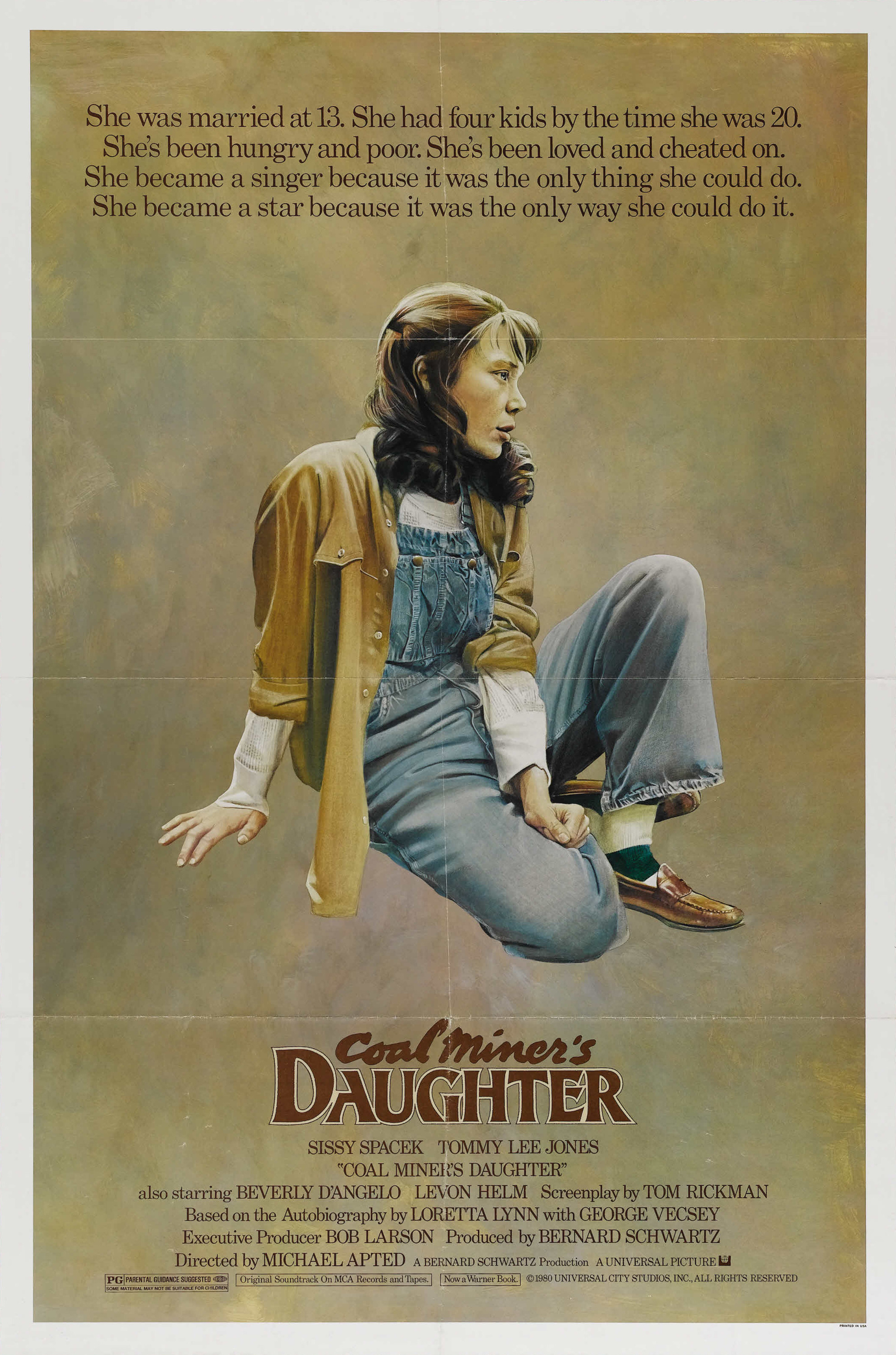 Mega Sized Movie Poster Image for Coal Miner's Daughter (#2 of 3)