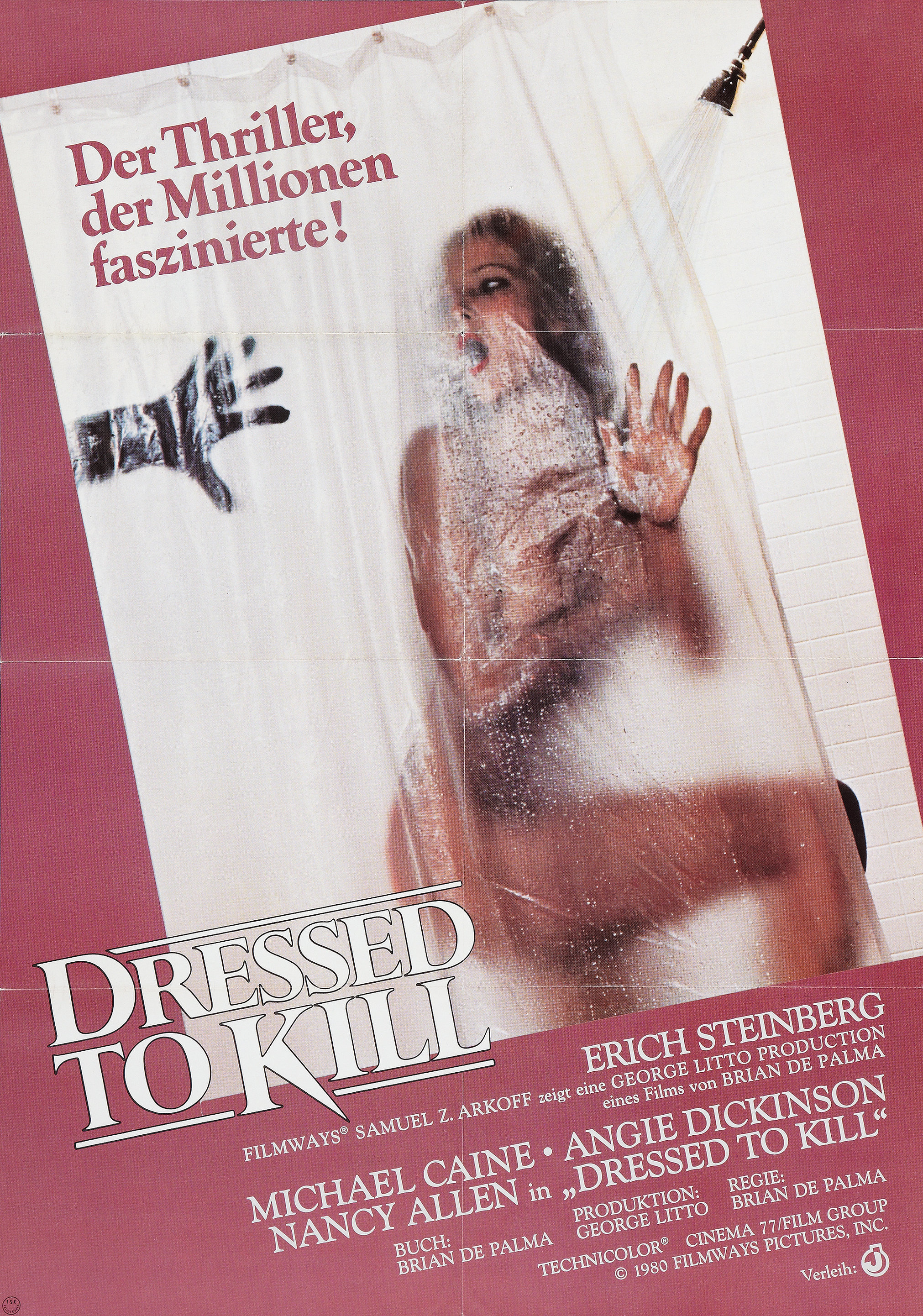 Mega Sized Movie Poster Image for Dressed to Kill (#2 of 4)
