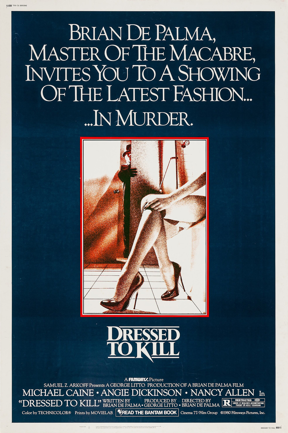 Extra Large Movie Poster Image for Dressed to Kill (#1 of 4)