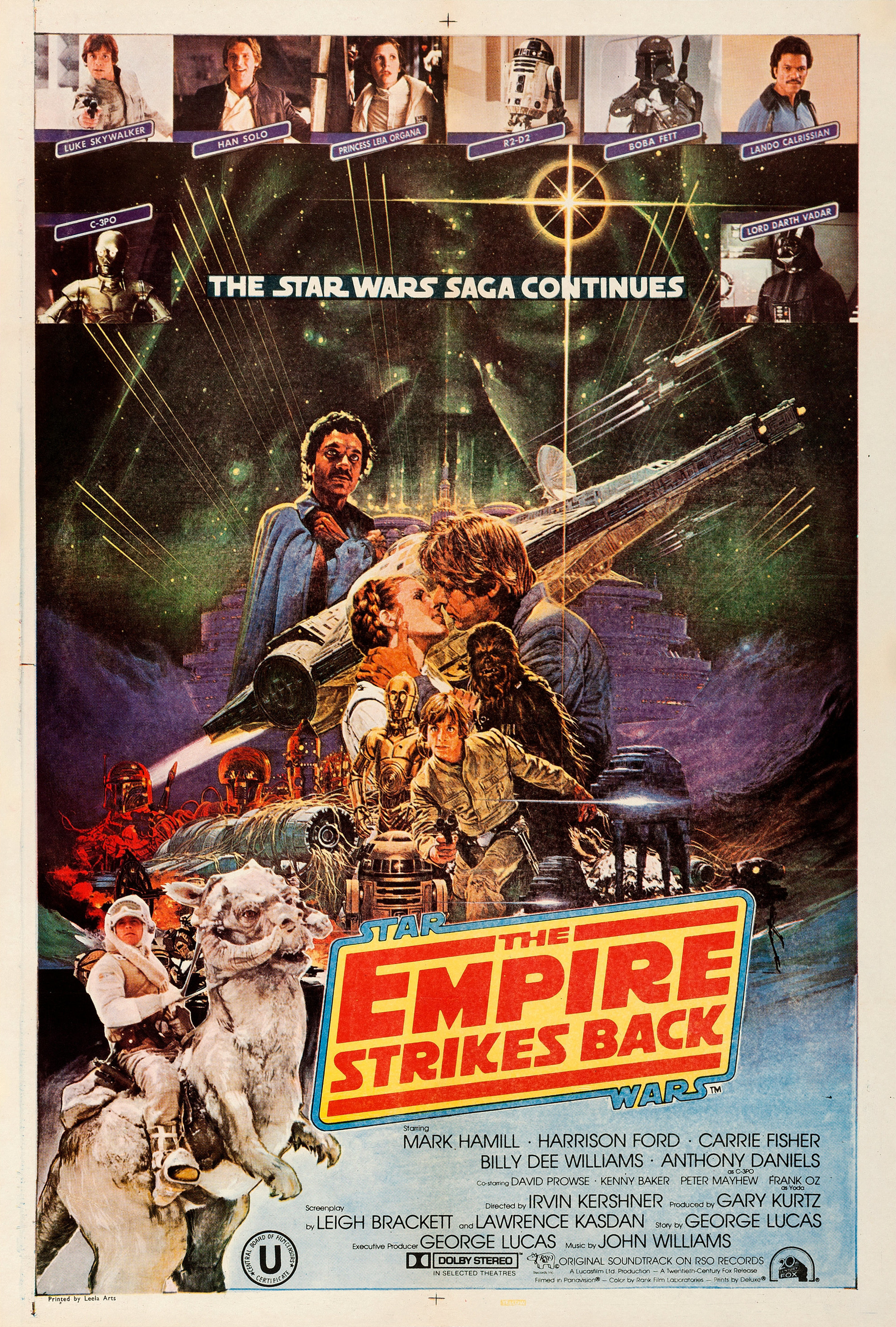 Mega Sized Movie Poster Image for The Empire Strikes Back (#11 of 12)