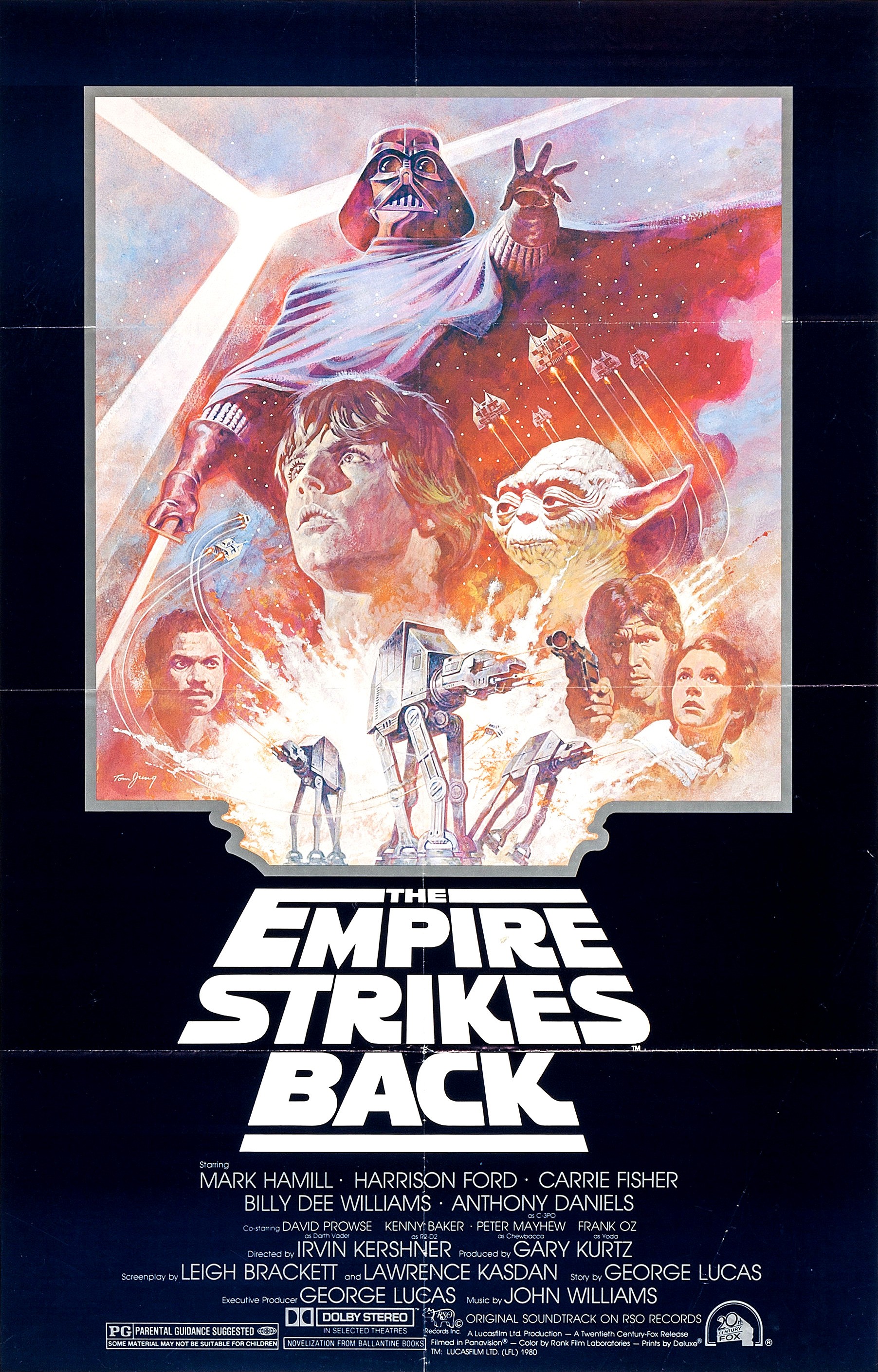 Mega Sized Movie Poster Image for The Empire Strikes Back (#8 of 12)
