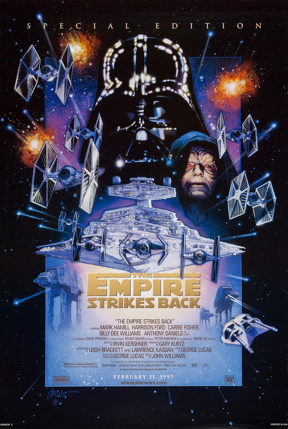 Extra Large Movie Poster Image for The Empire Strikes Back (#9 of 12)